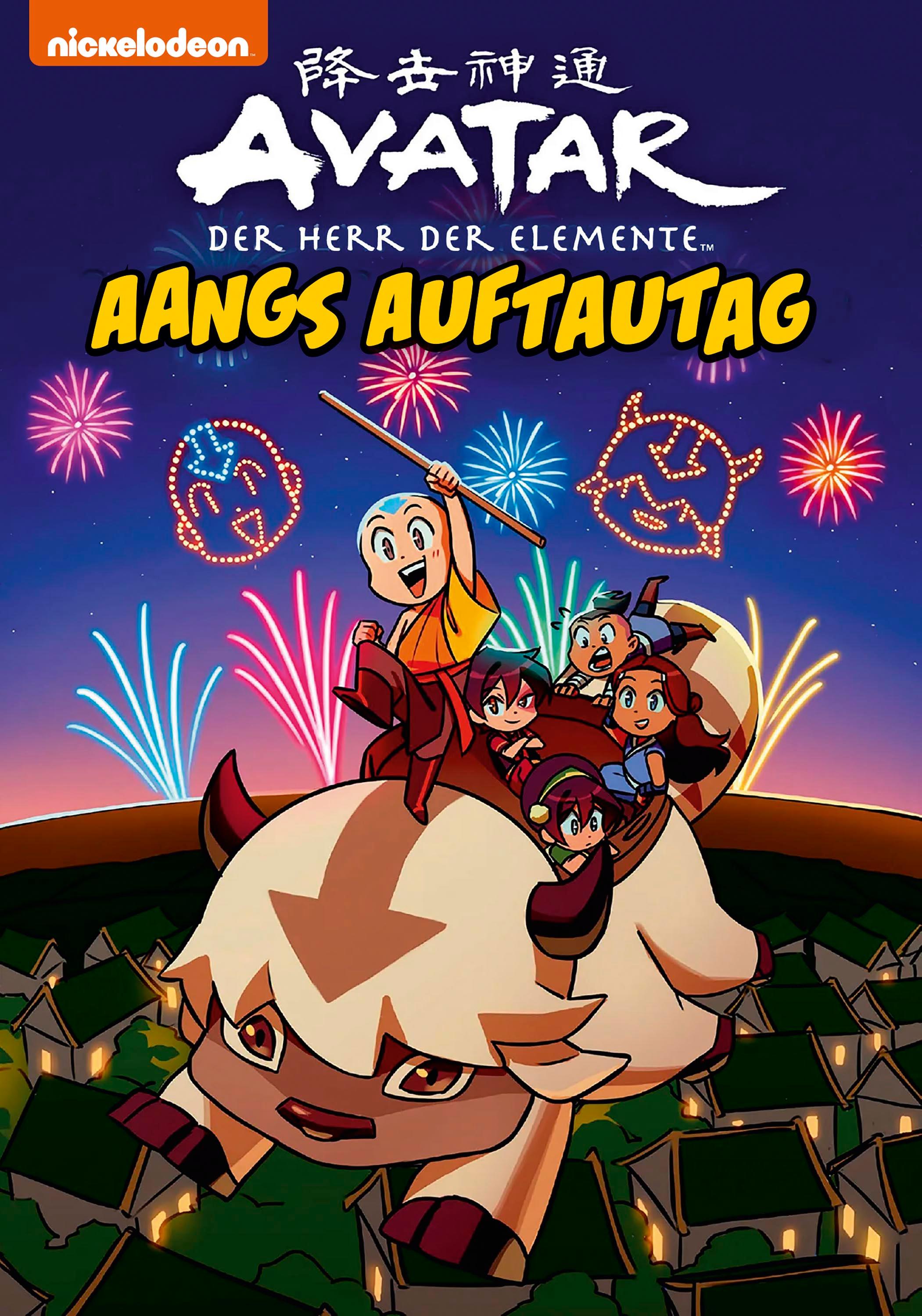 Vorderes Coverbild Avatar Der Herr Der Elemente - Aangs Auftautag