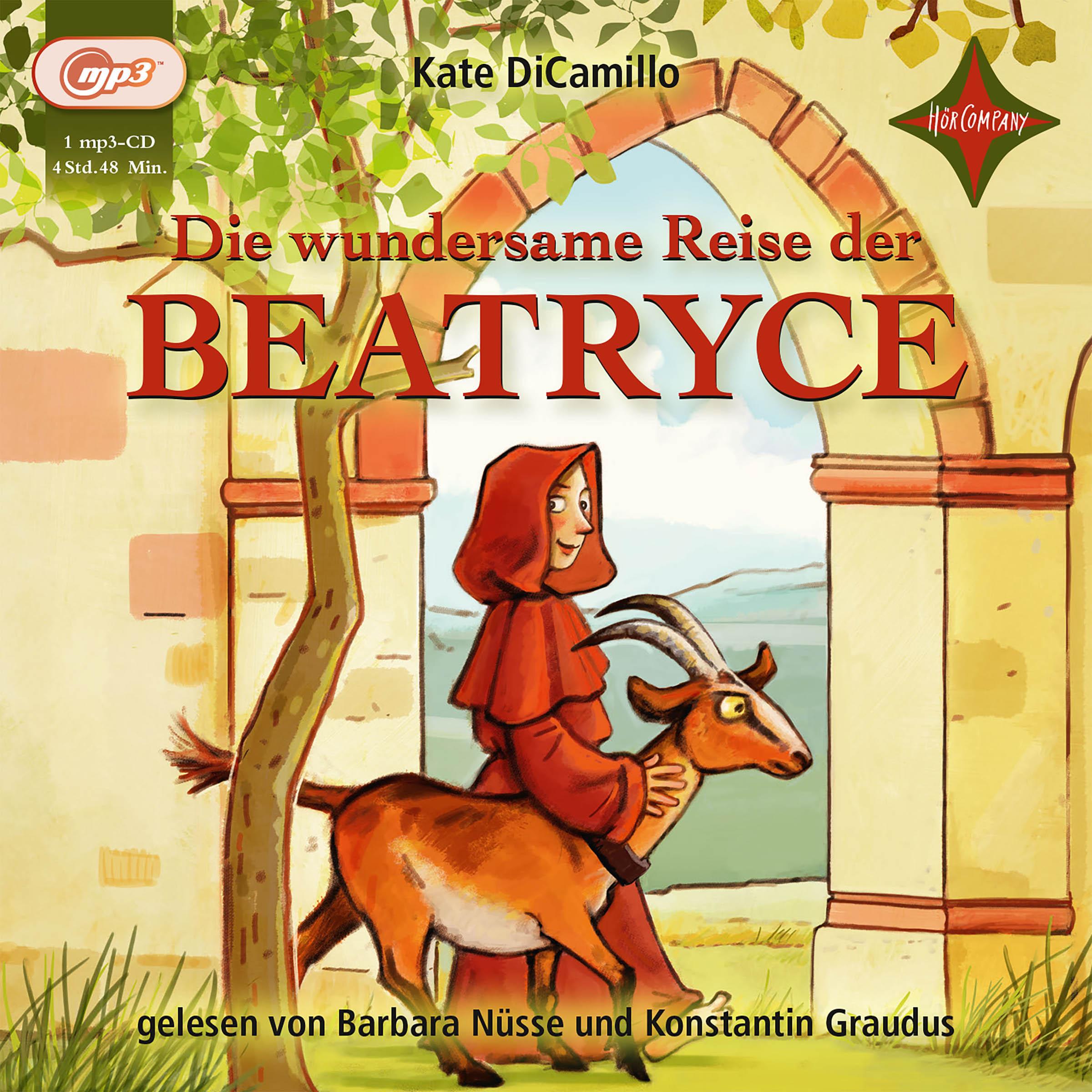 Vorderes Coverbild Die wundersame Reise der Beatryce
