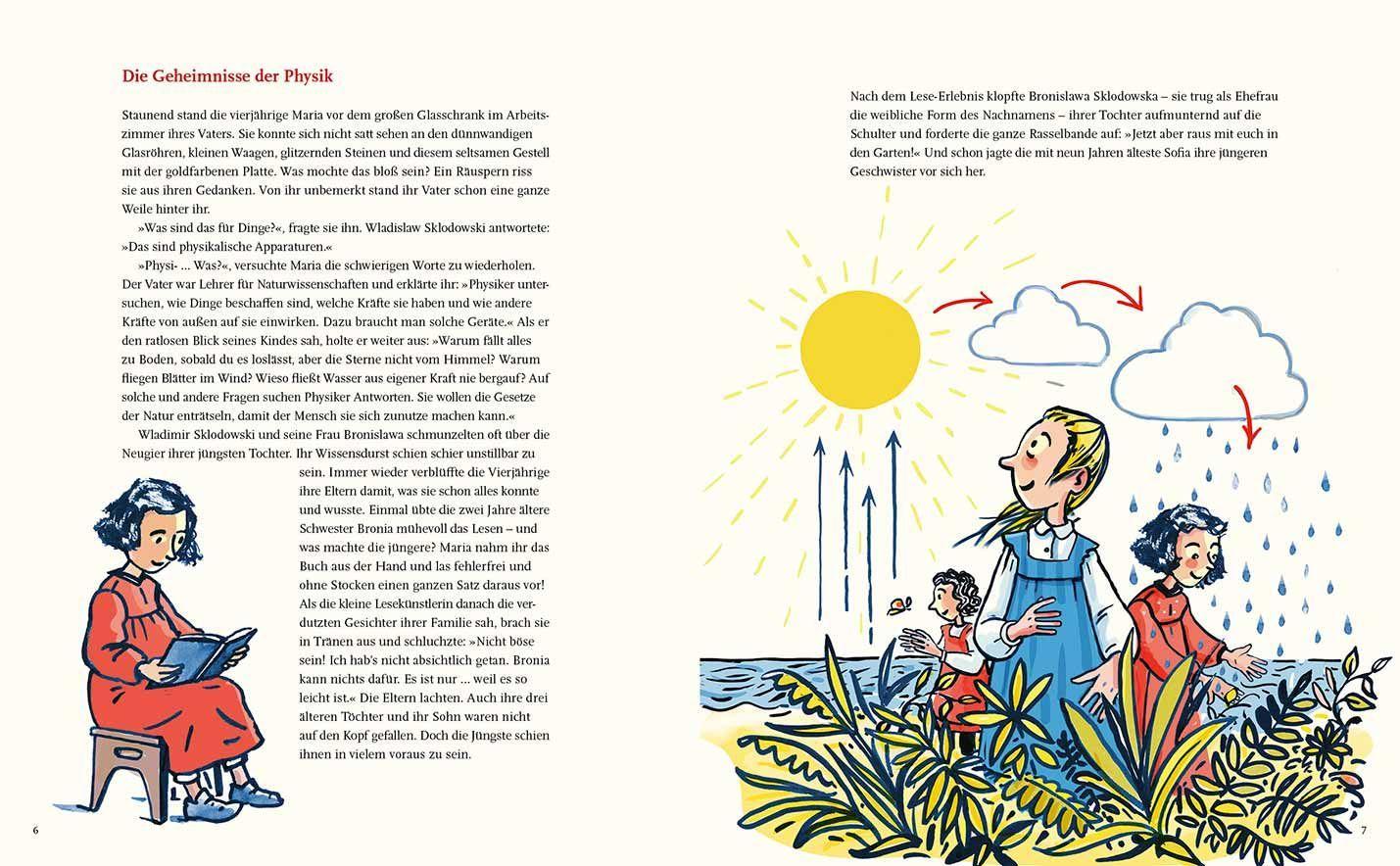 Beispielinhalt (Bild) Marie Curie - eine Frau verändert die Welt