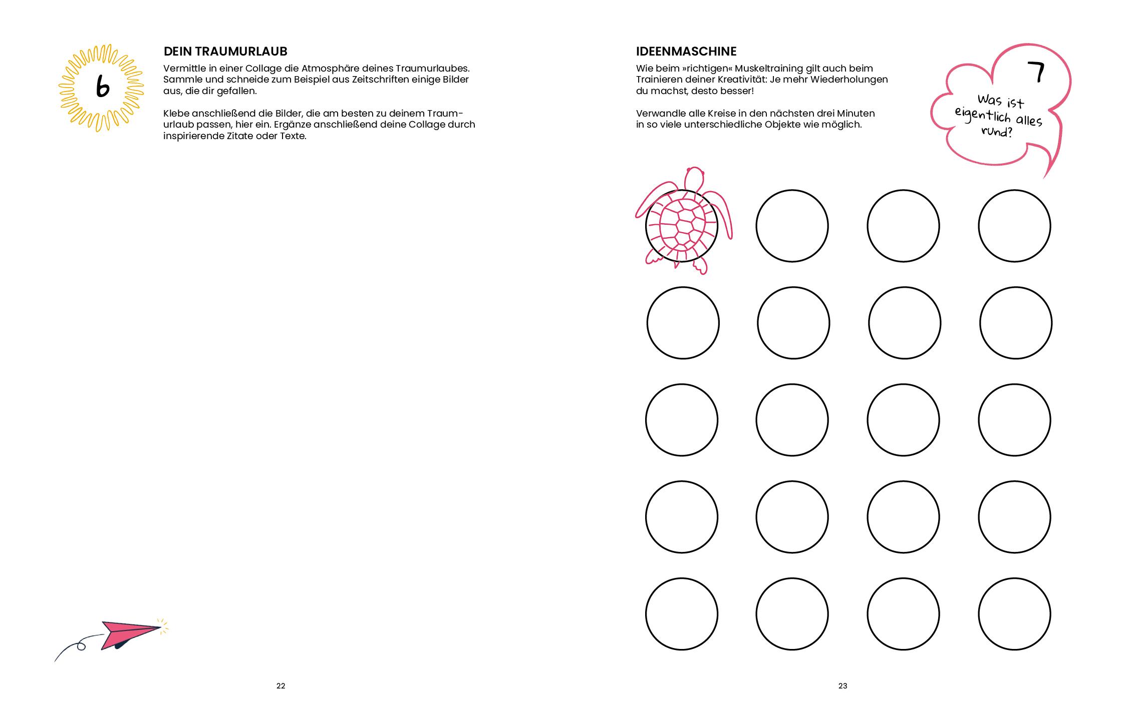 Beispielinhalt (Bild) Dein kreatives Jahr