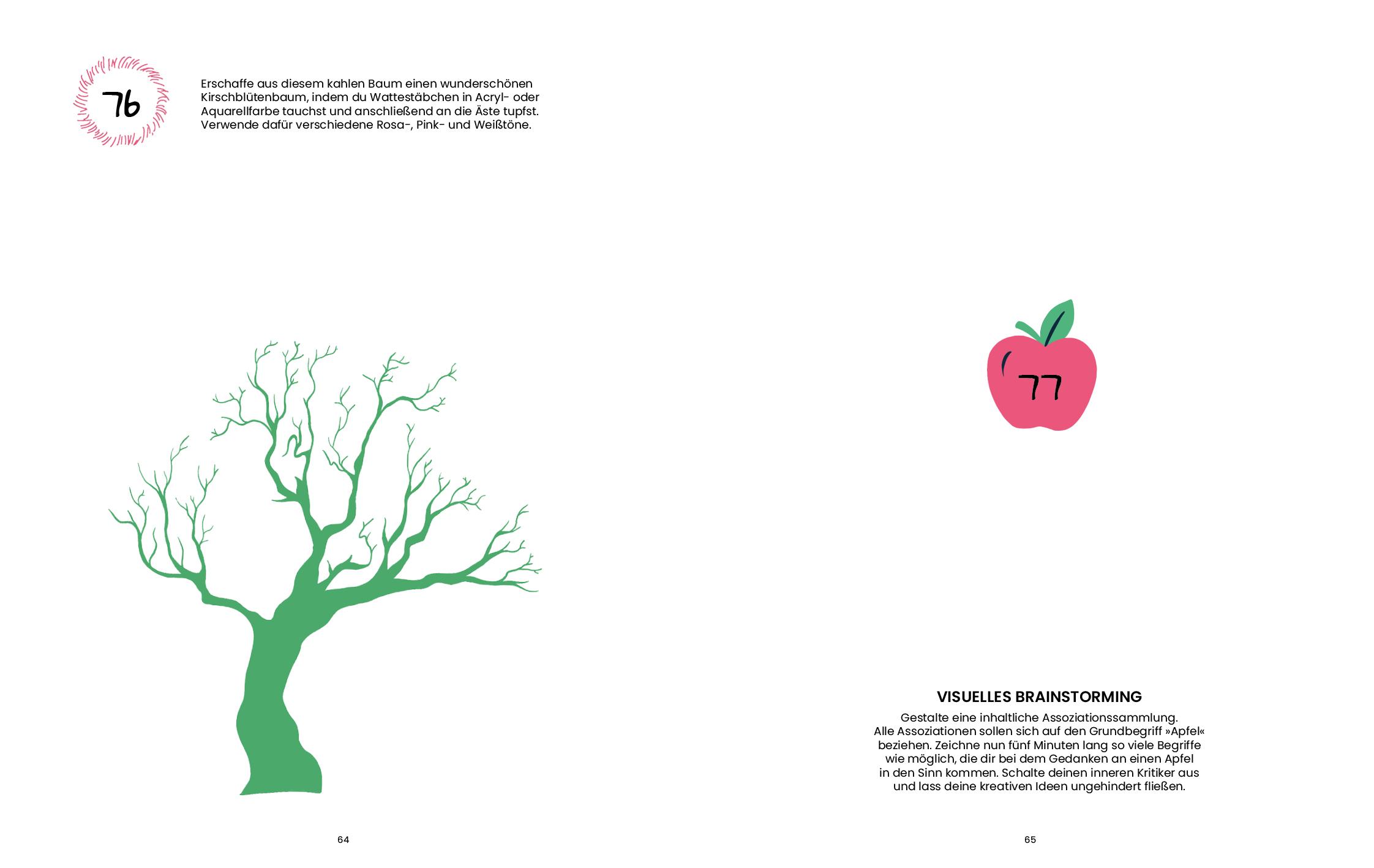 Beispielinhalt (Bild) Dein kreatives Jahr