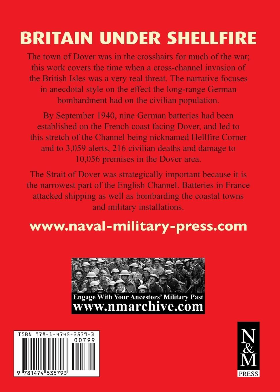 Rückseitencover BRITAIN UNDER SHELLFIRE