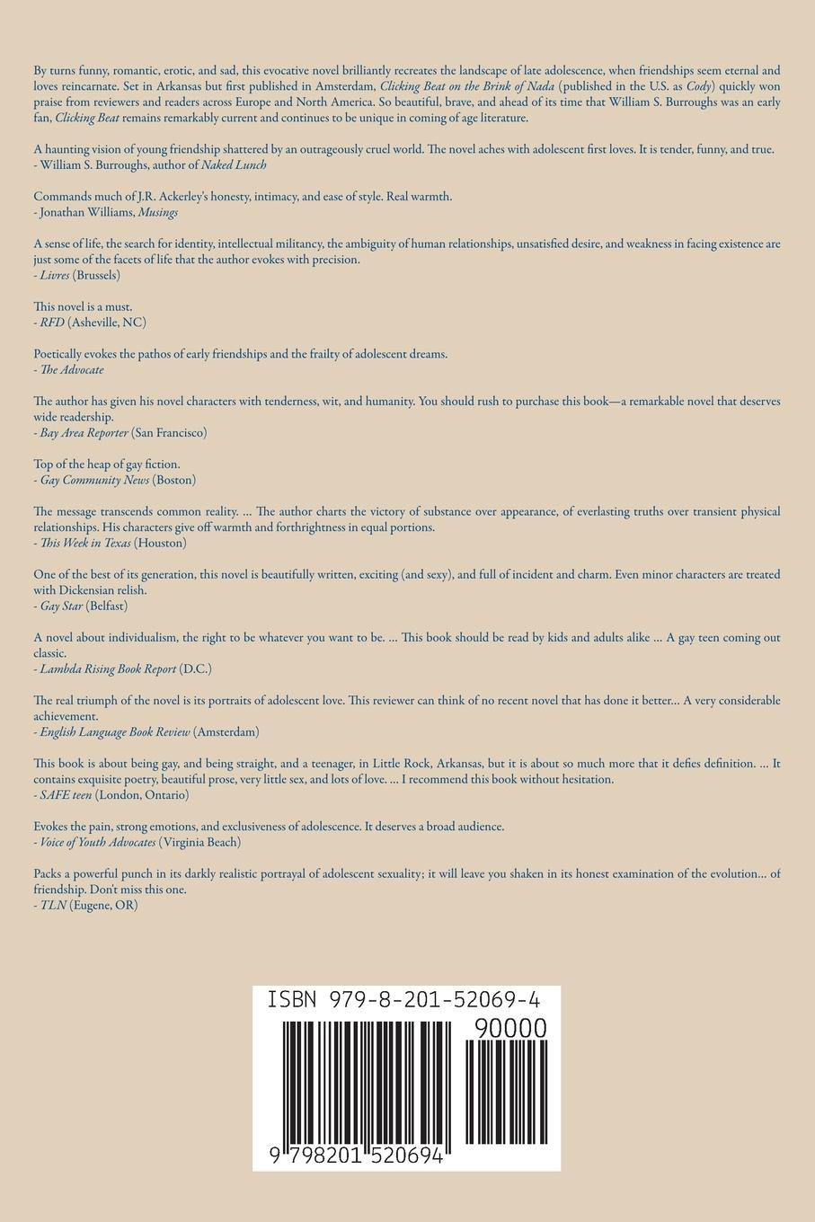 Rückseitencover Clicking Beat on the Brink of Nada