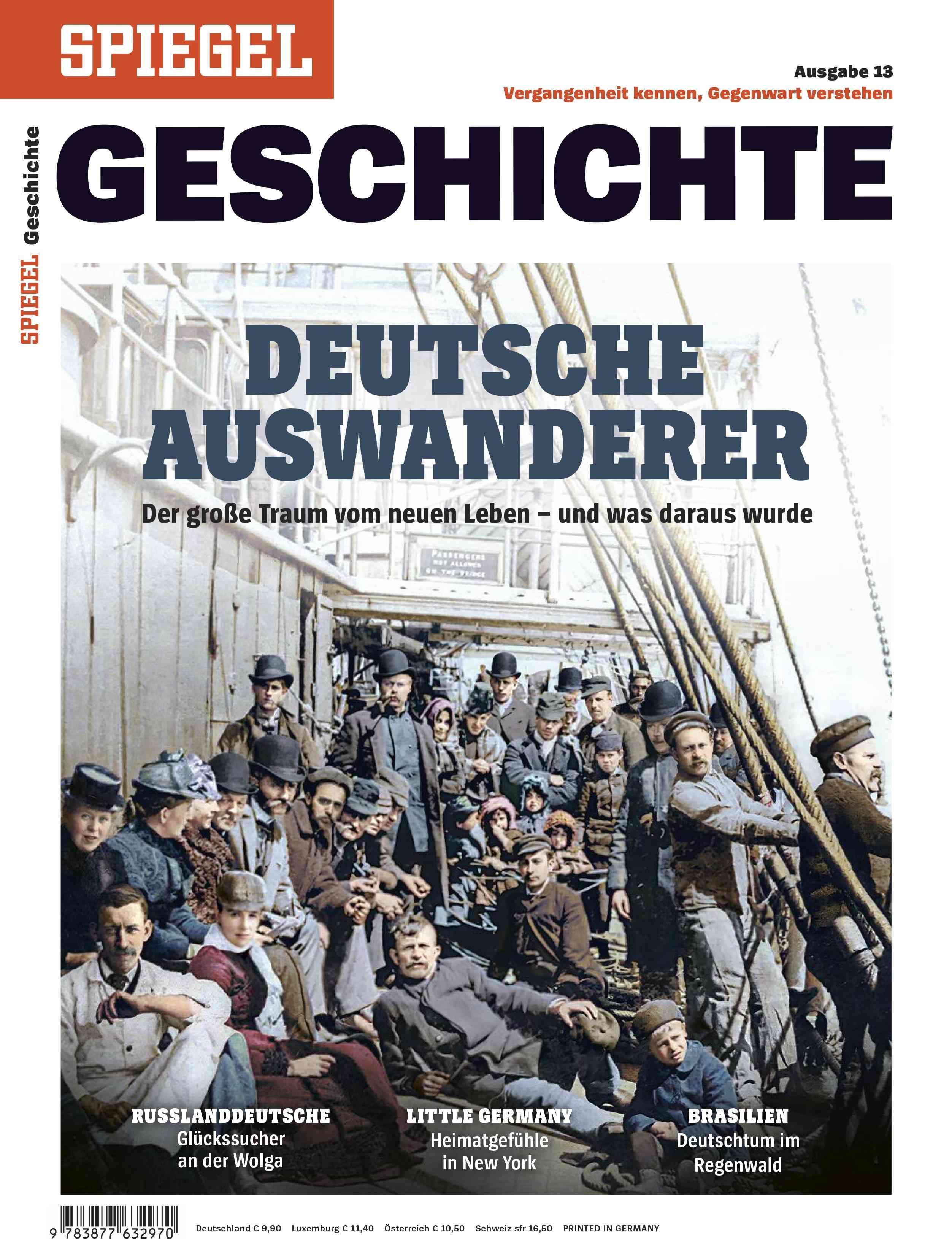 Vorderes Coverbild Deutsche Auswanderer