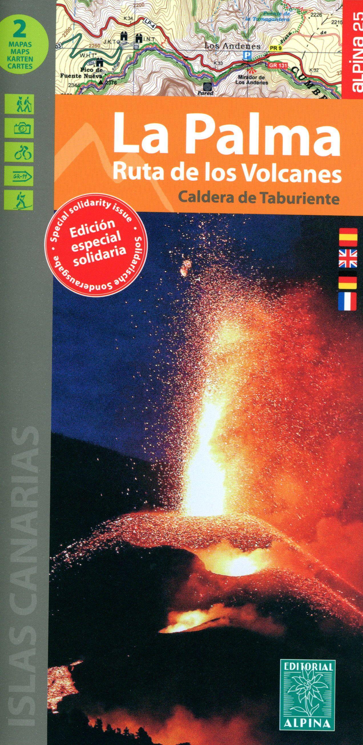 Vorderes Coverbild La Palma 1:25 000  LZ  2022 - 2023