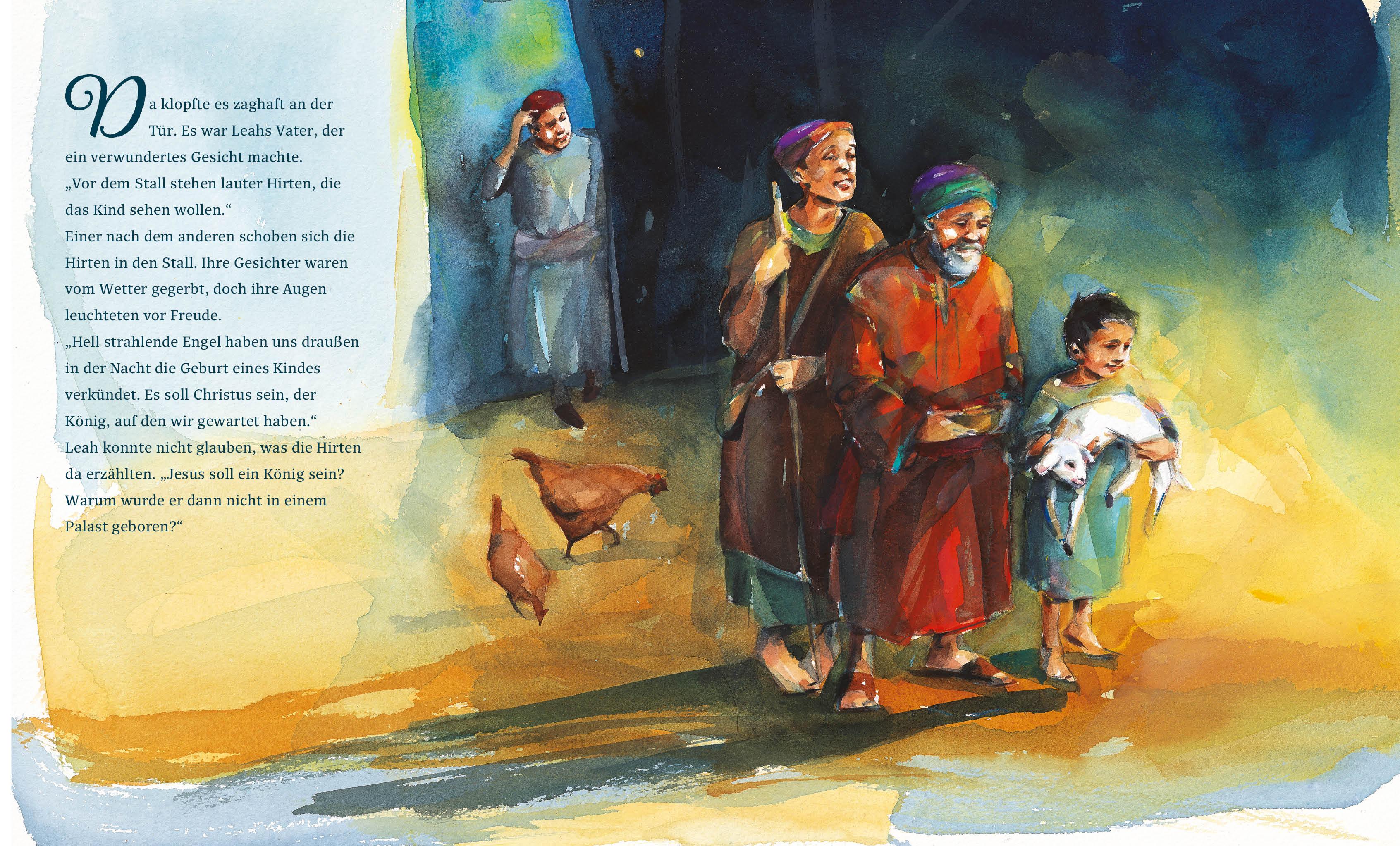 Beispielinhalt (Bild) Leah und der Stern von Betlehem