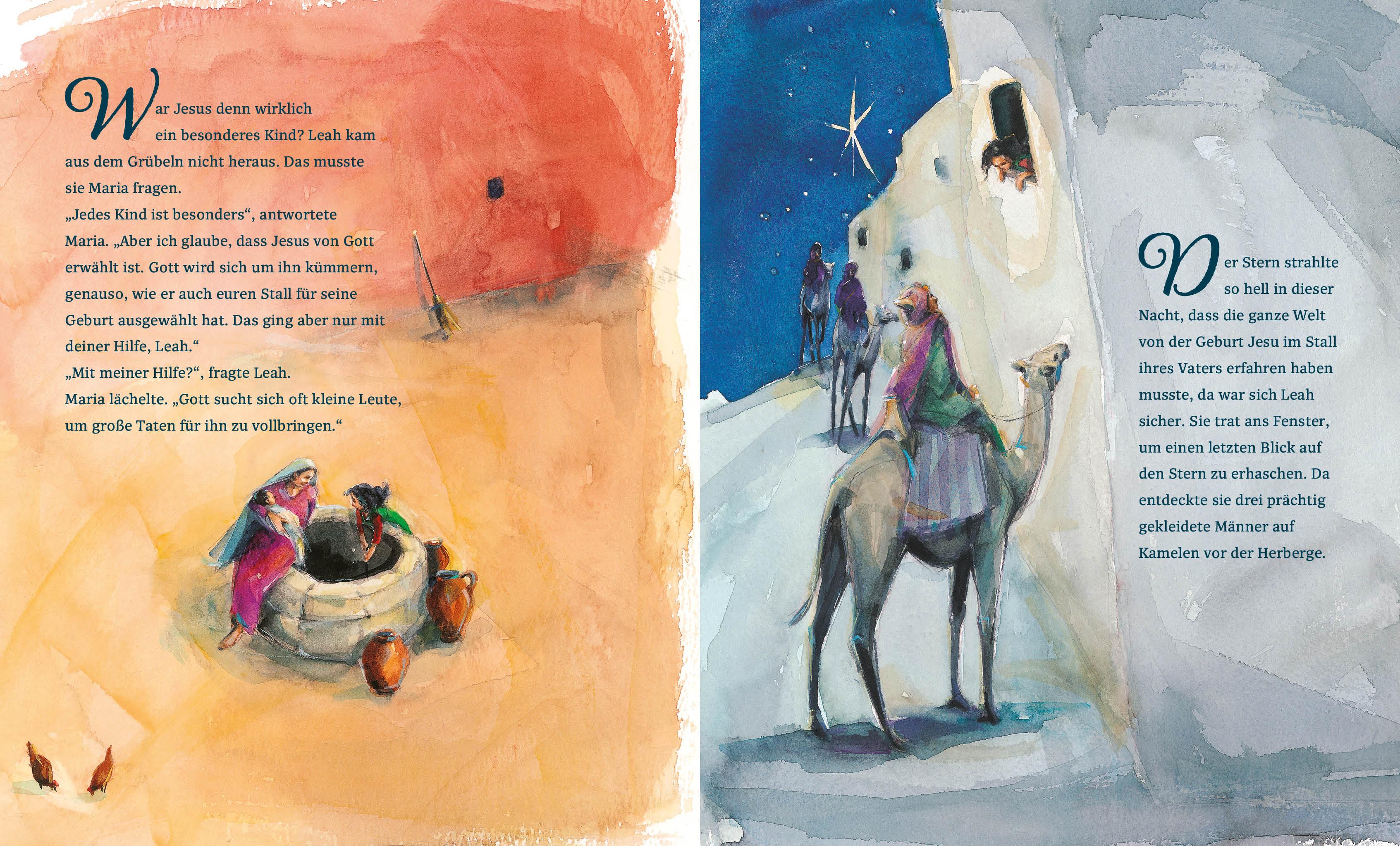 Beispielinhalt (Bild) Leah und der Stern von Betlehem