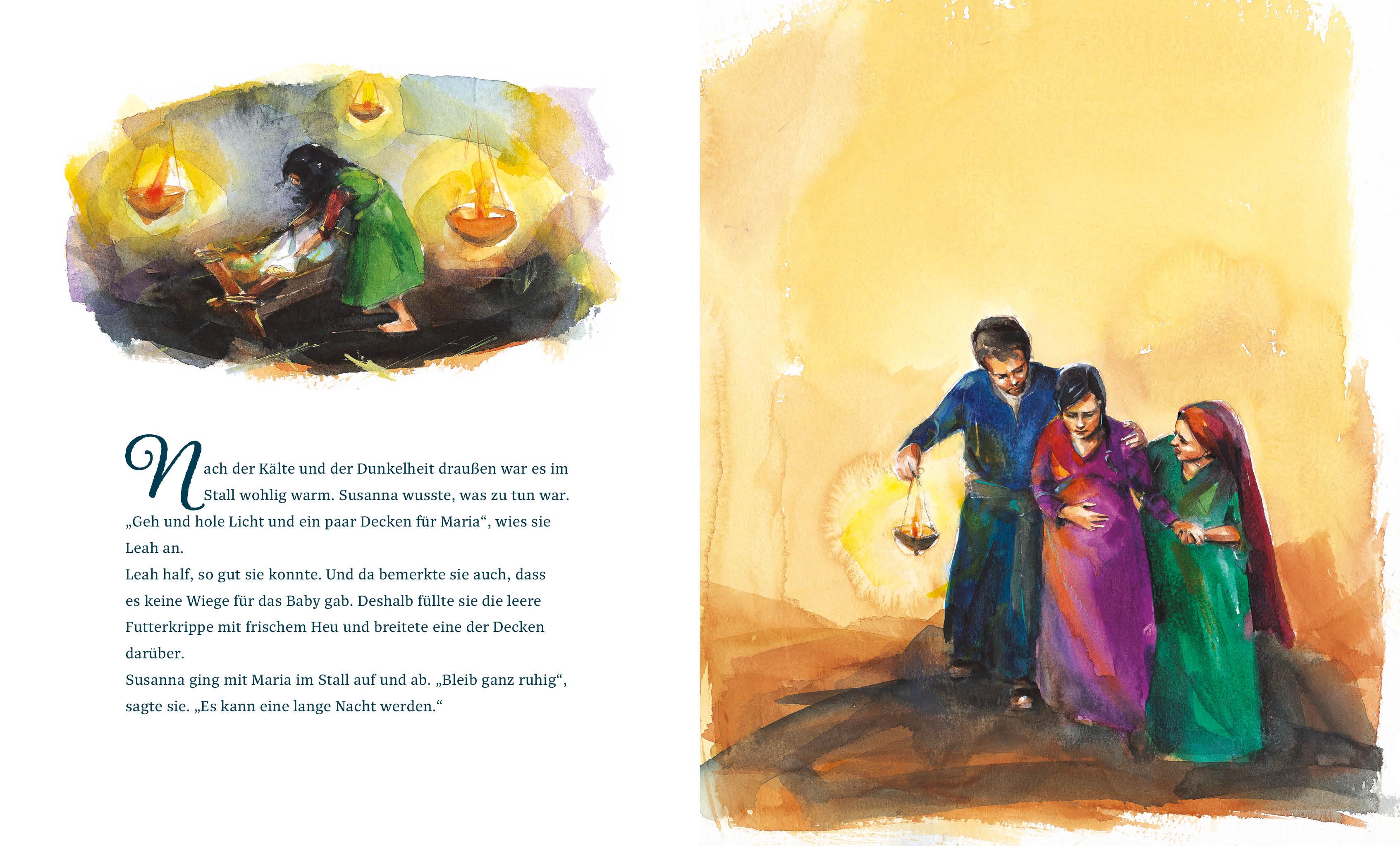 Beispielinhalt (Bild) Leah und der Stern von Betlehem