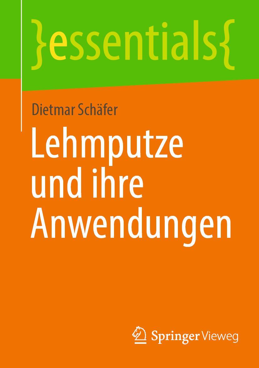 Vorderes Coverbild Lehmputze und ihre Anwendungen