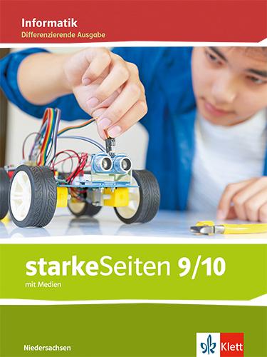 Vorderes Coverbild starkeSeiten Informatik 9/10. Schulbuch Klasse 9/10. Ausgabe Niedersachsen
