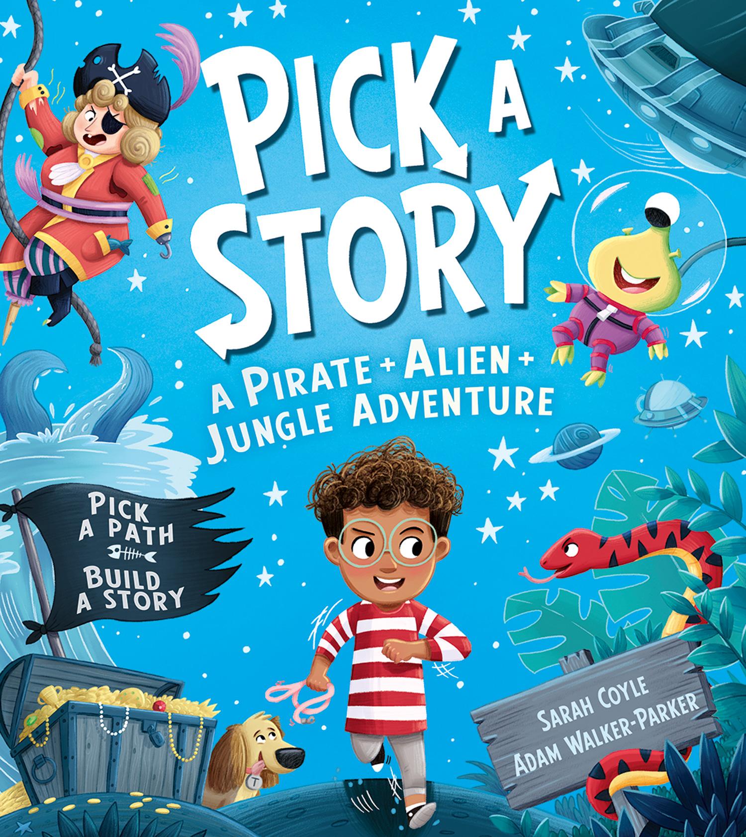 Vorderes Coverbild Pick a Story: A Pirate Alien Jungle Adventure