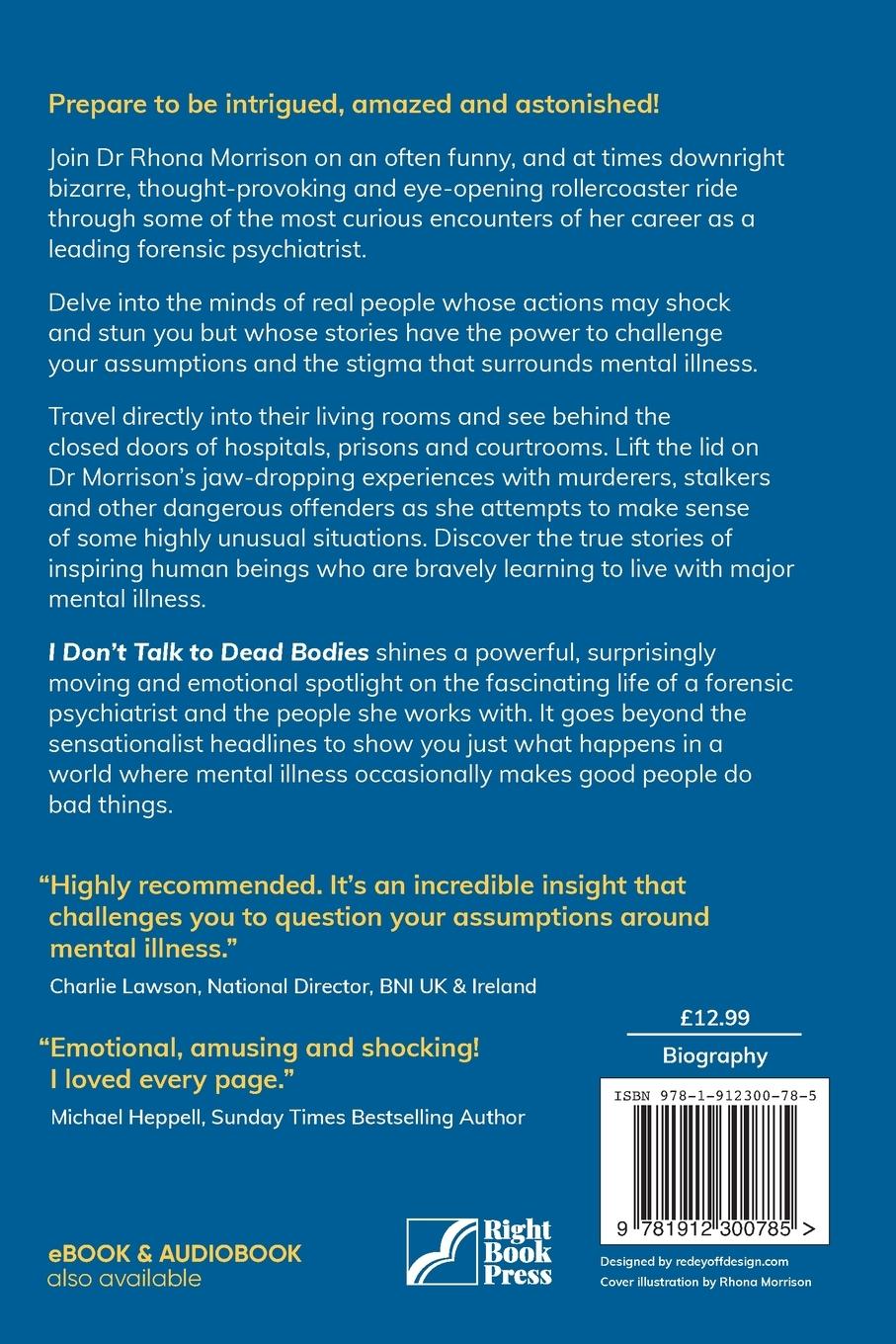 Rückseitencover I Don't Talk to Dead Bodies