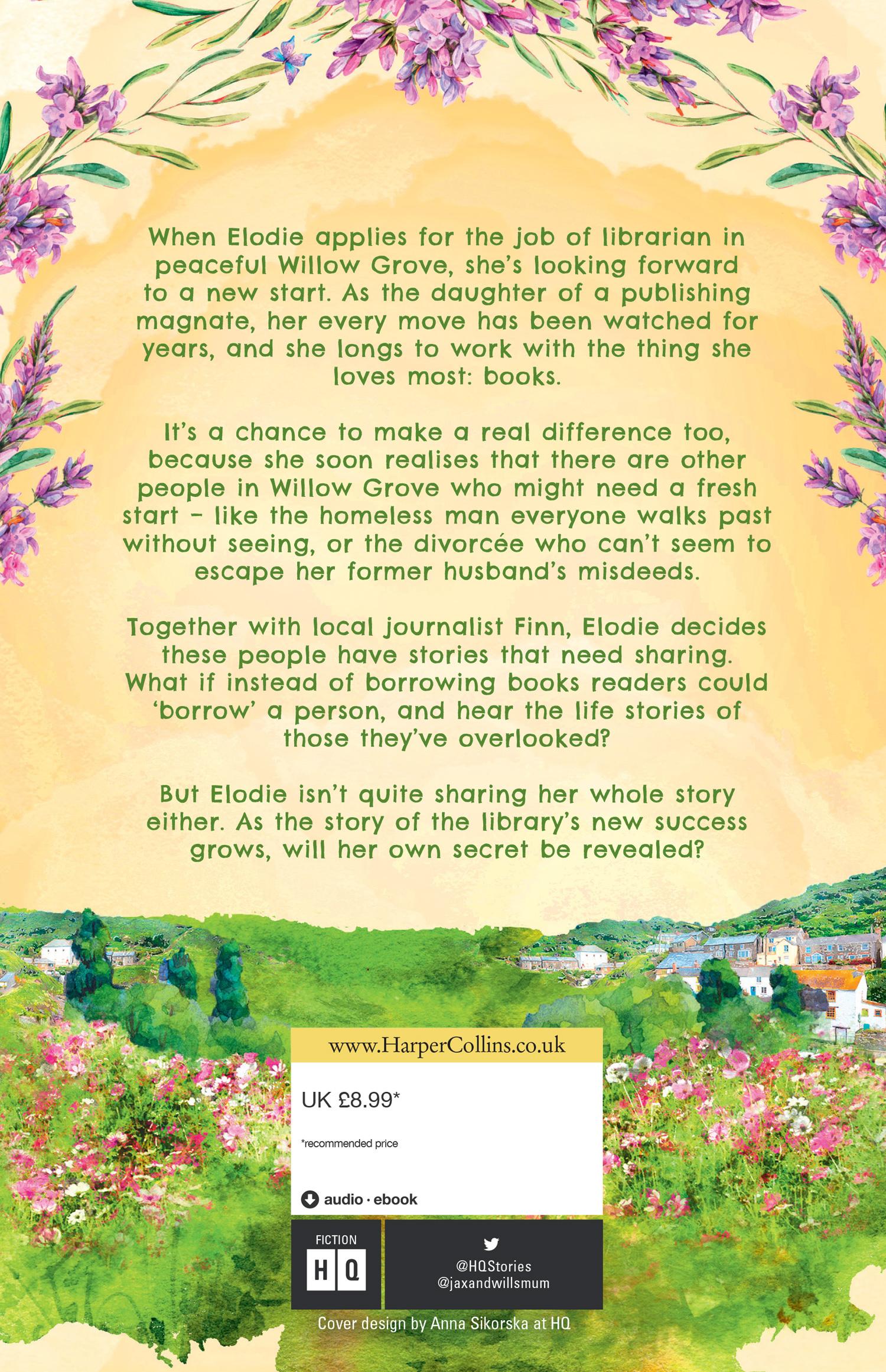 Rückseitencover Elodie's Library of Second Chances