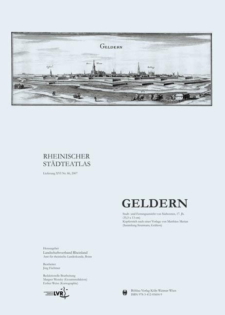 Vorderes Coverbild Rheinischer Städtealtlas 86. Geldern