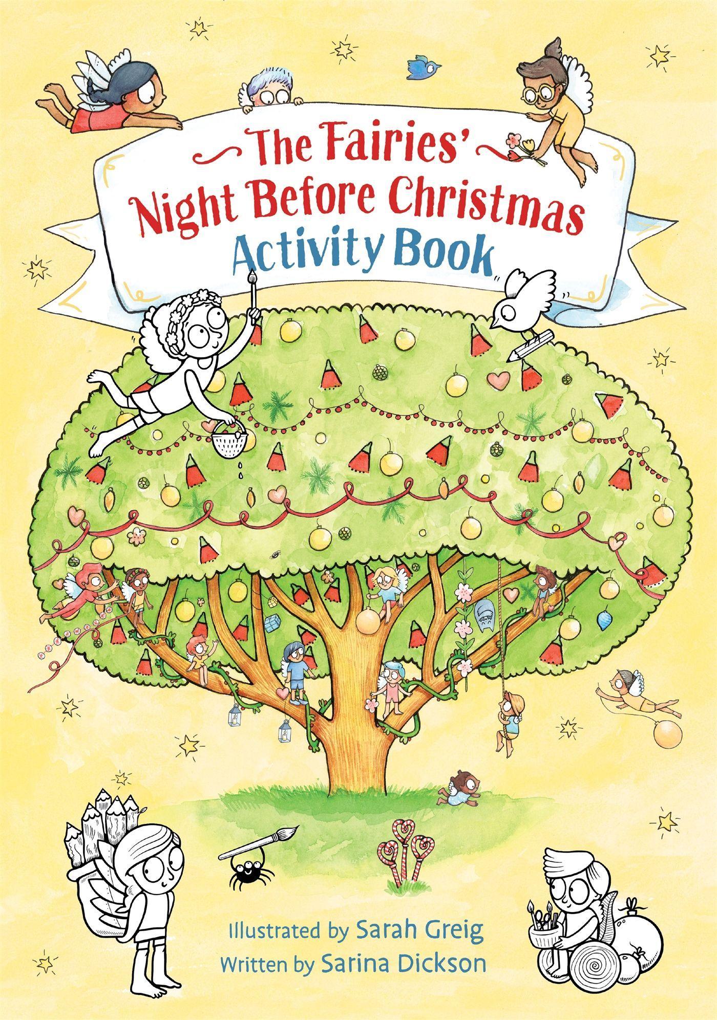 Vorderes Coverbild The Fairies' Night Before Christmas Activity Book