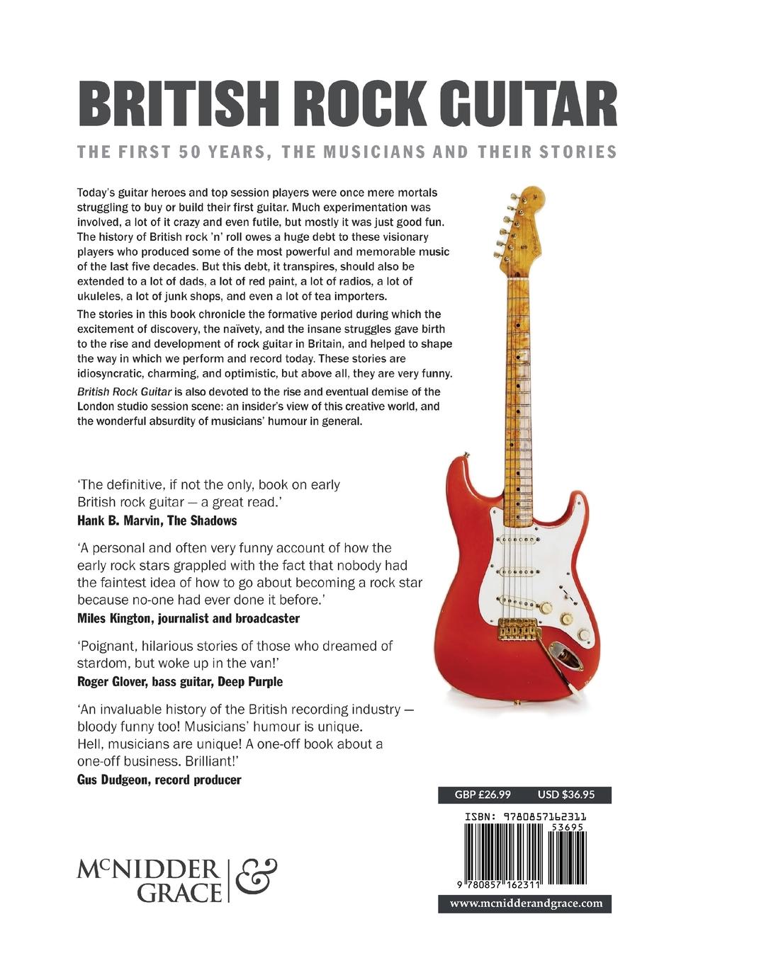 Rückseitencover British Rock Guitar