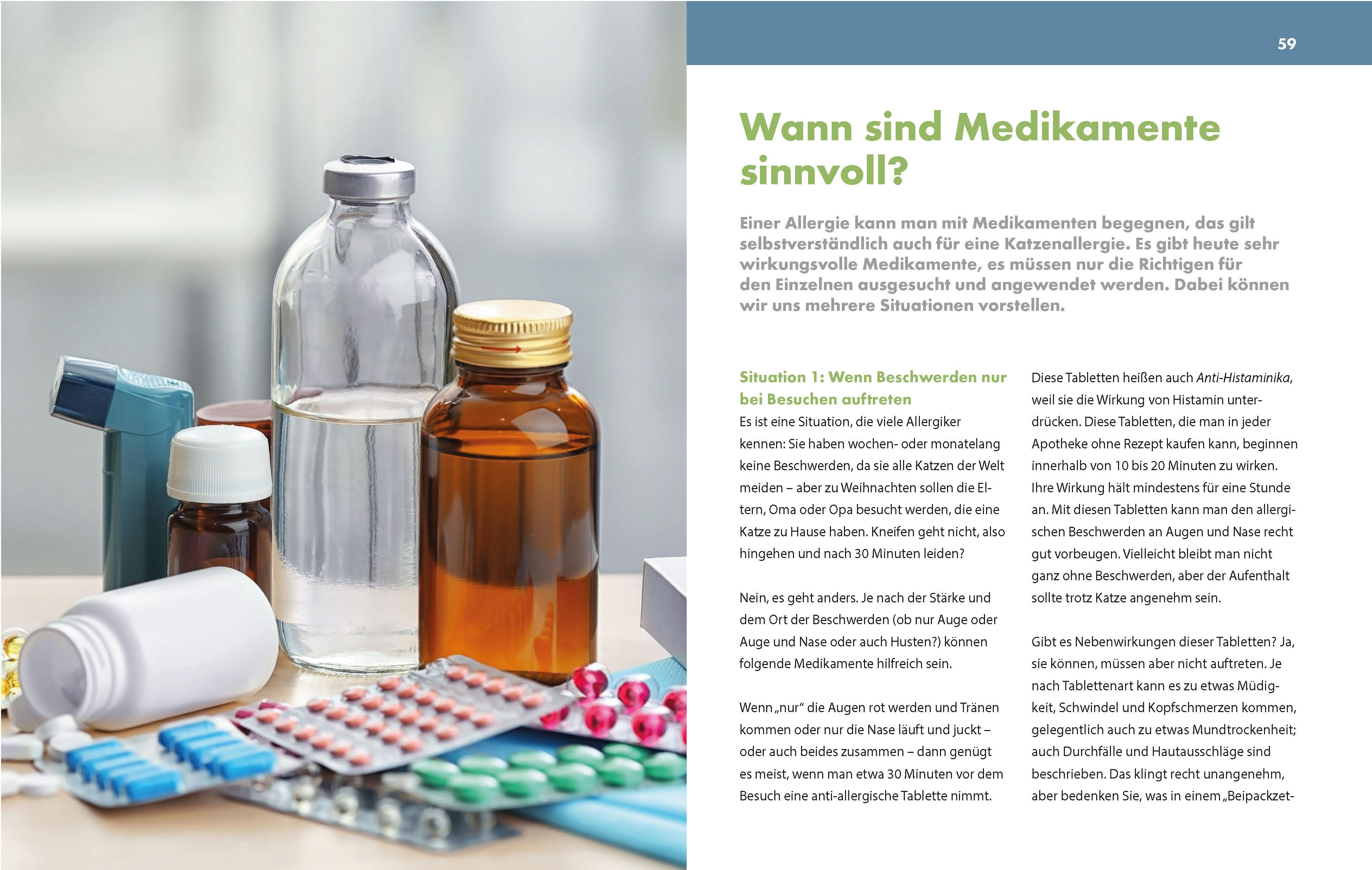 Beispielinhalt (Bild) Diagnose Katzenallergie