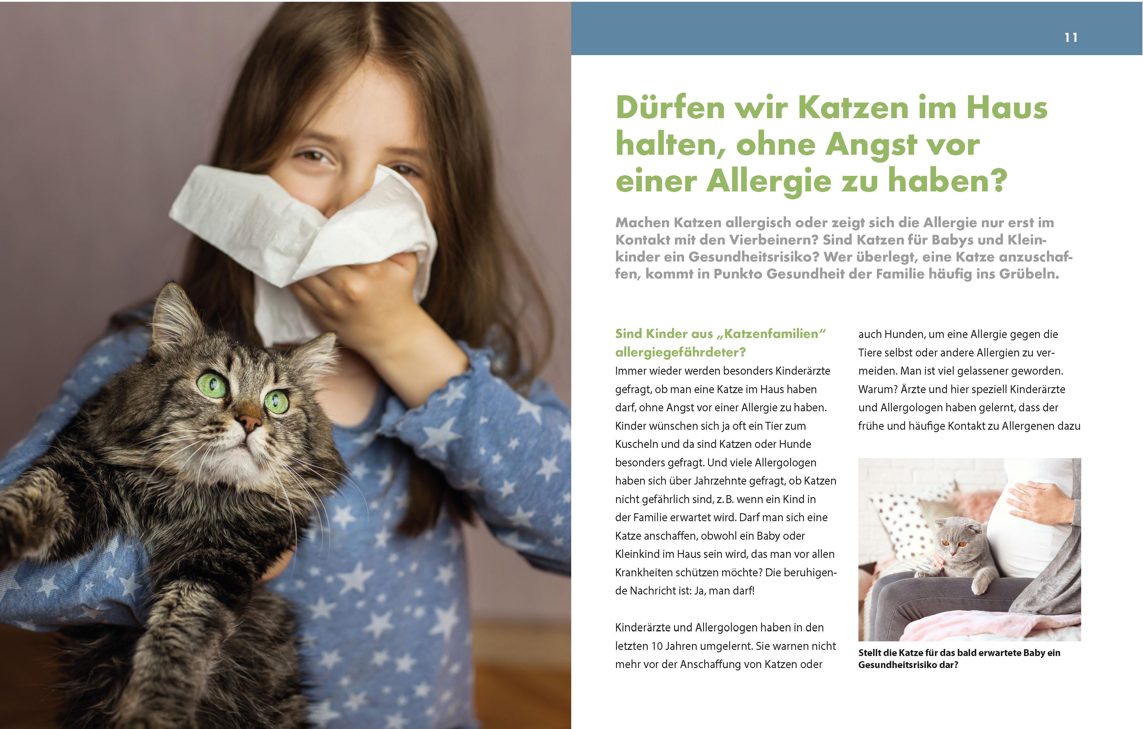 Beispielinhalt (Bild) Diagnose Katzenallergie