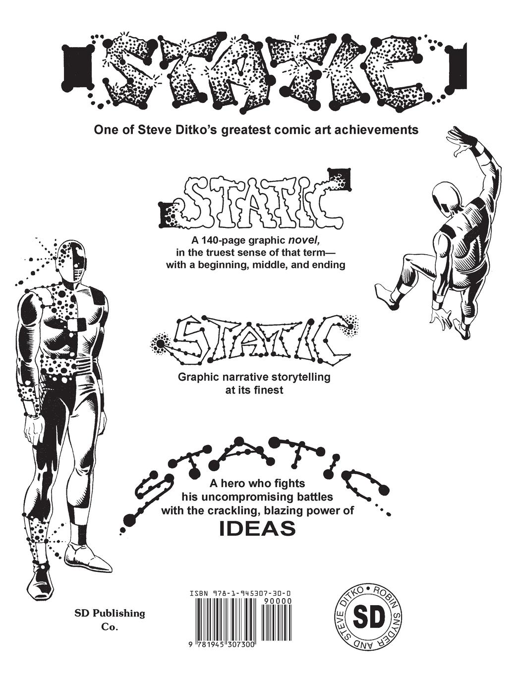 Rückseitencover Steve Ditko's Static The Definitive Edition