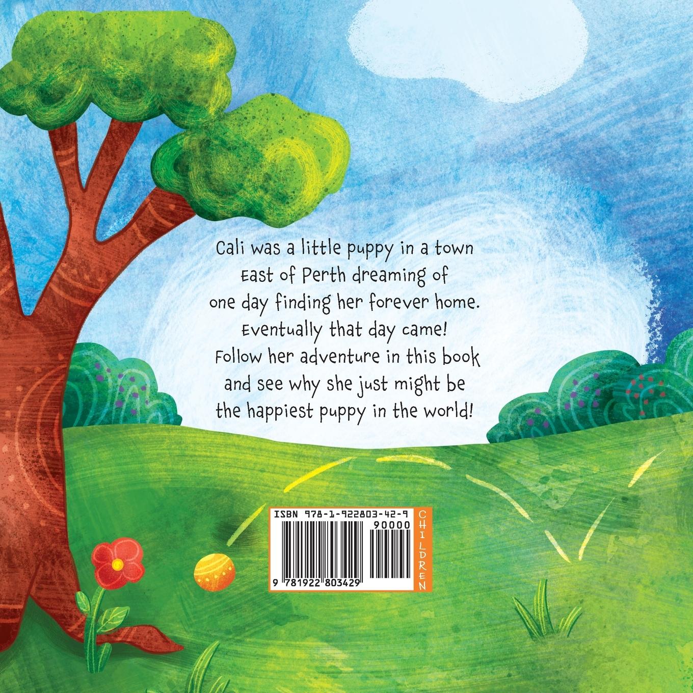 Rückseitencover Cali The Happy Puppy