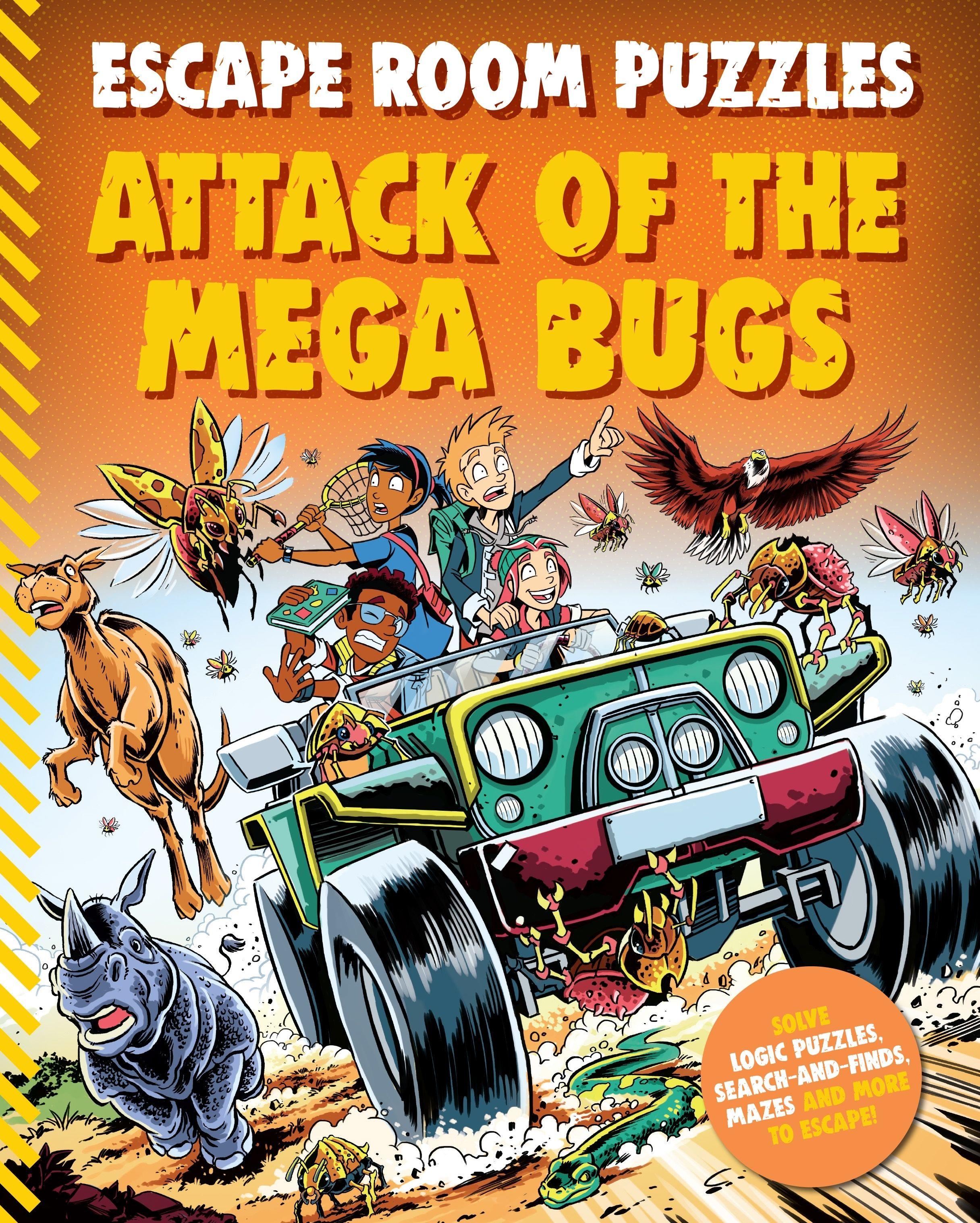 Vorderes Coverbild Escape Room Puzzles: Attack of the Mega Bugs