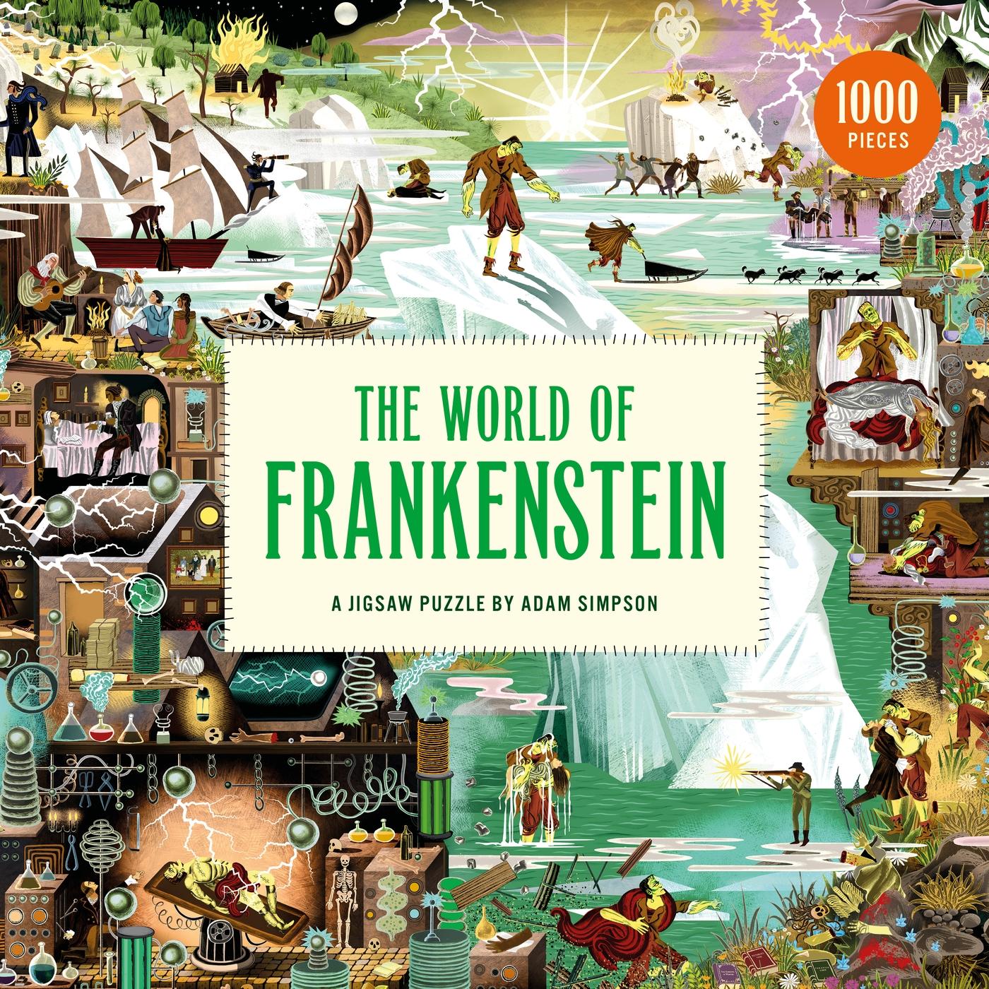 Vorderes Coverbild The World of Frankenstein