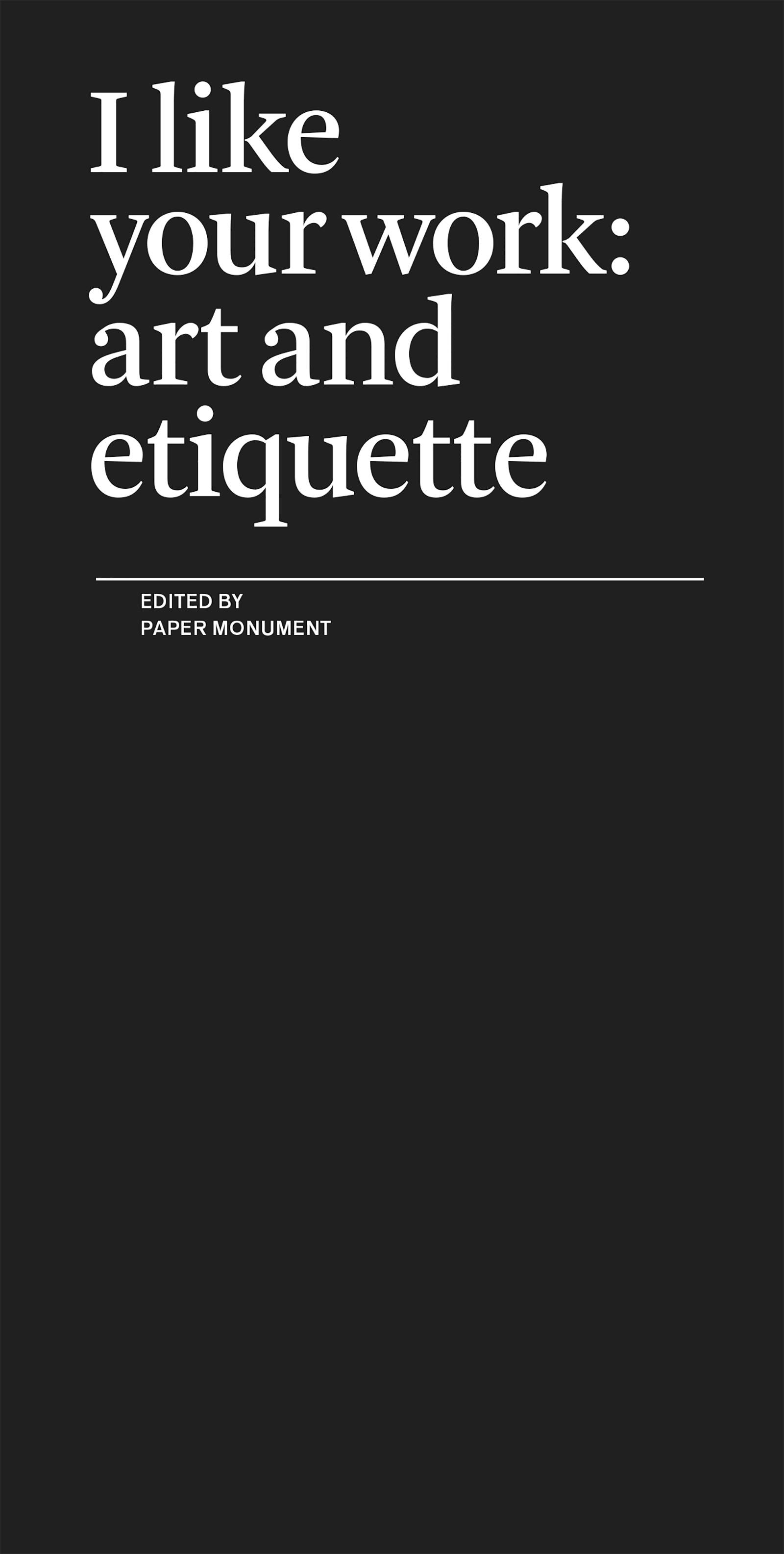 Vorderes Coverbild I Like Your Work