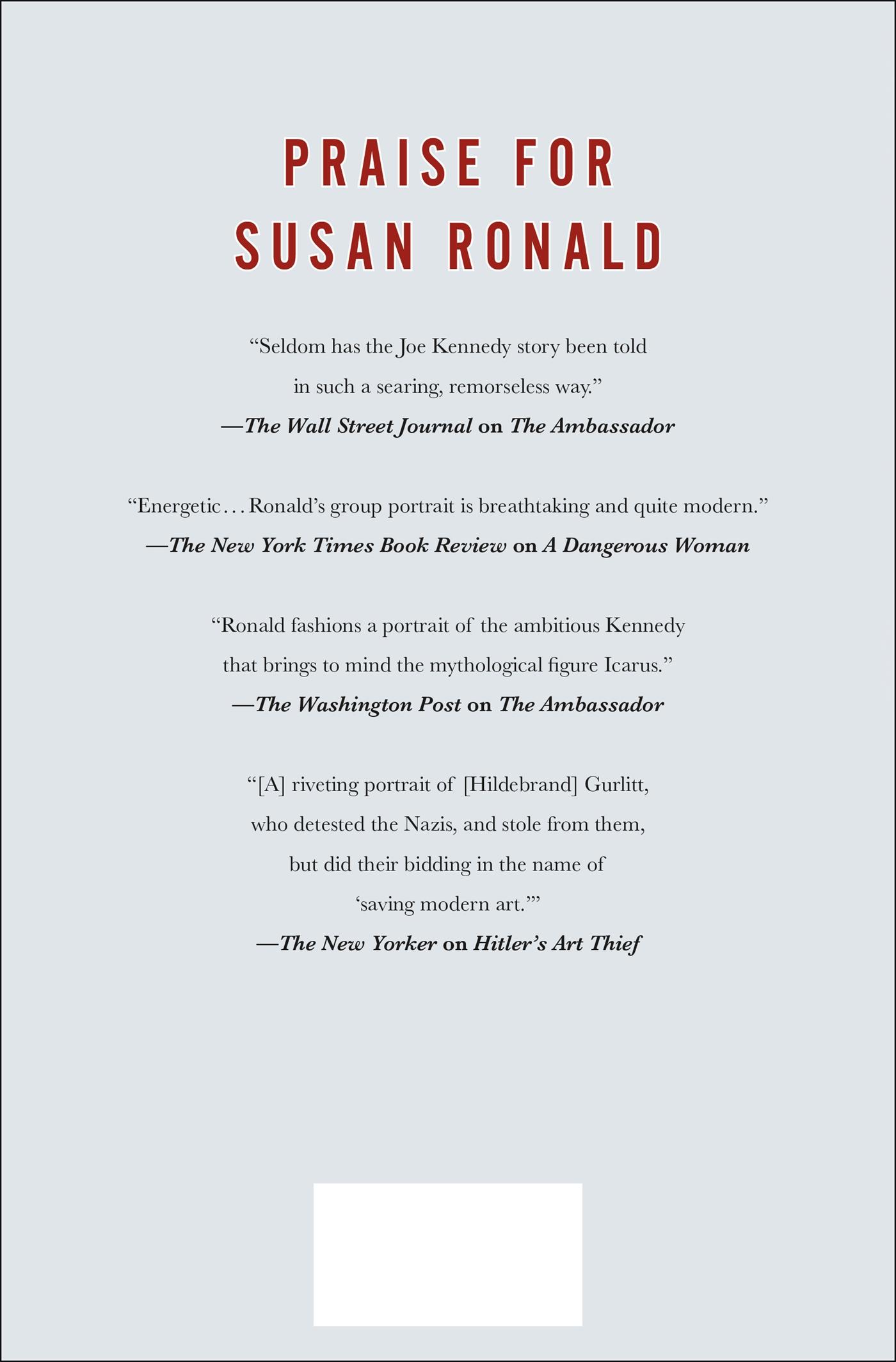 Rückseitencover Hitler's Aristocrats