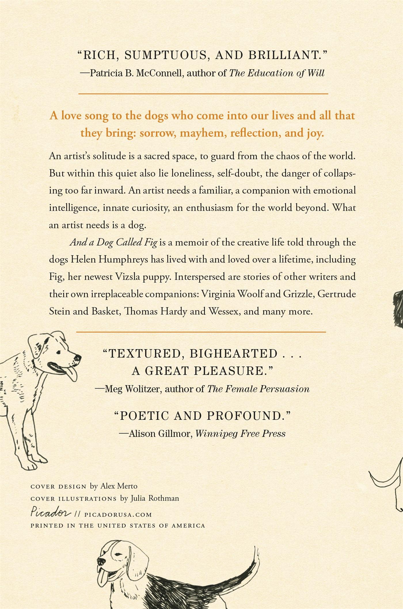 Rückseitencover And a Dog Called Fig