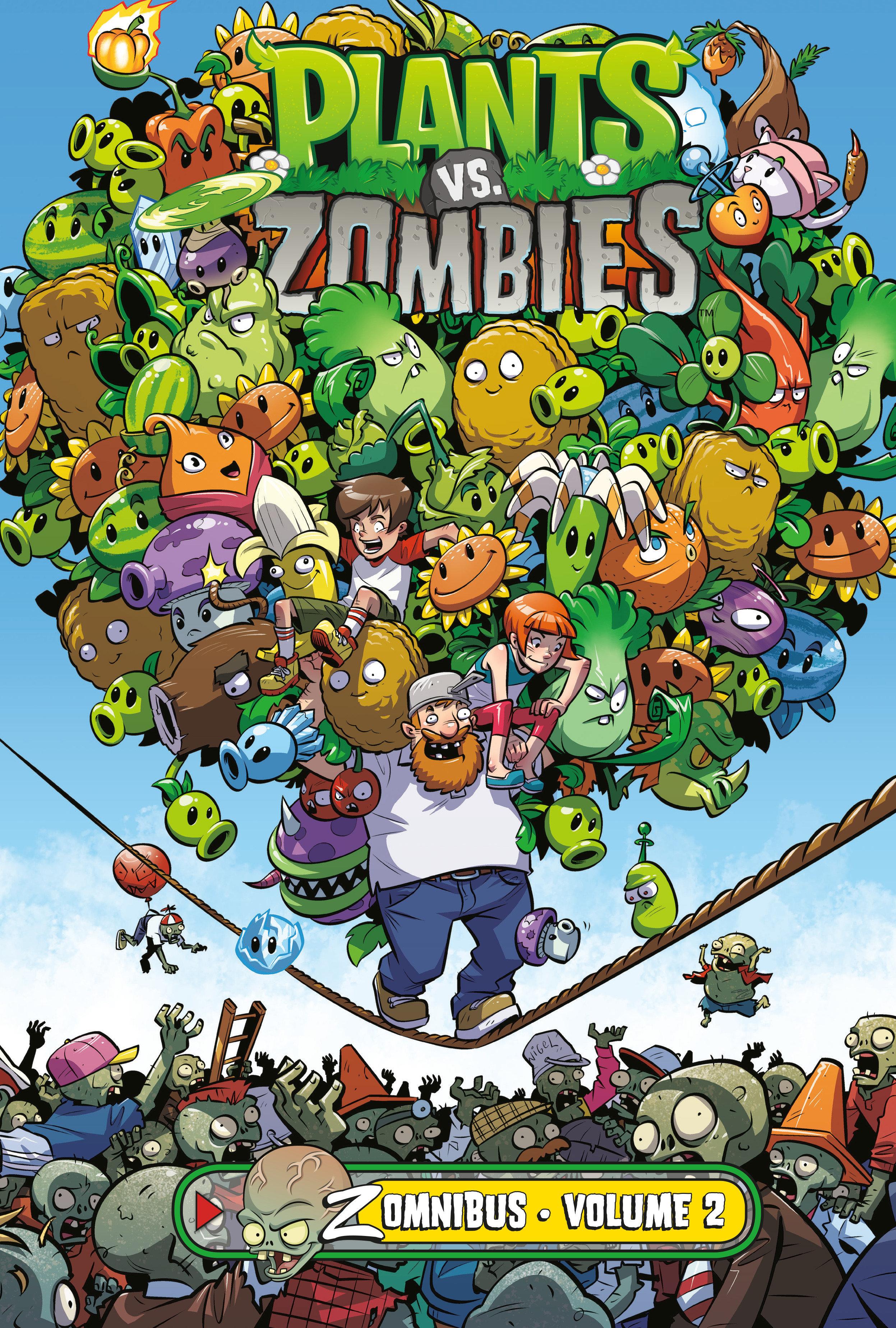 Vorderes Coverbild Plants vs. Zombies Zomnibus Volume 2