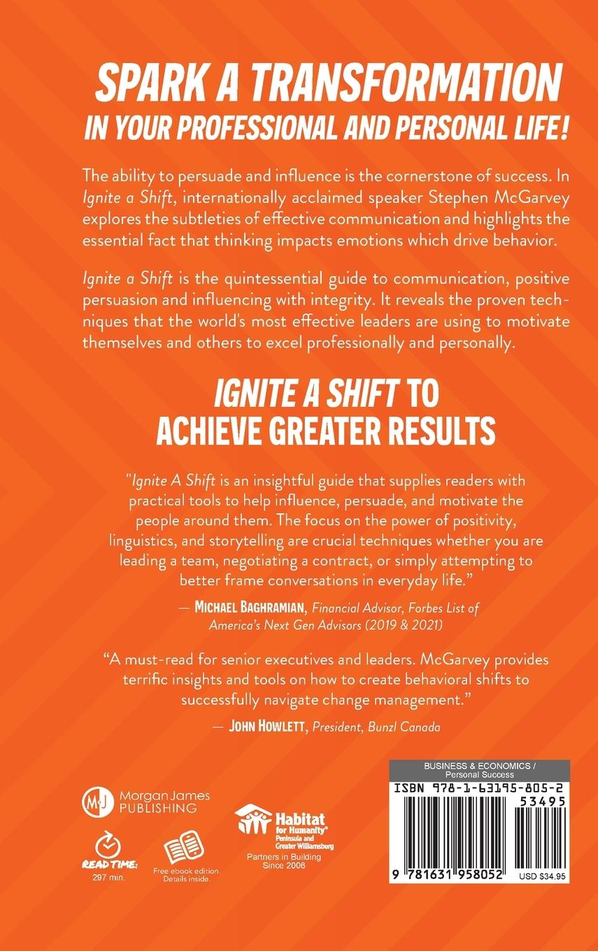 Rückseitencover Ignite a Shift