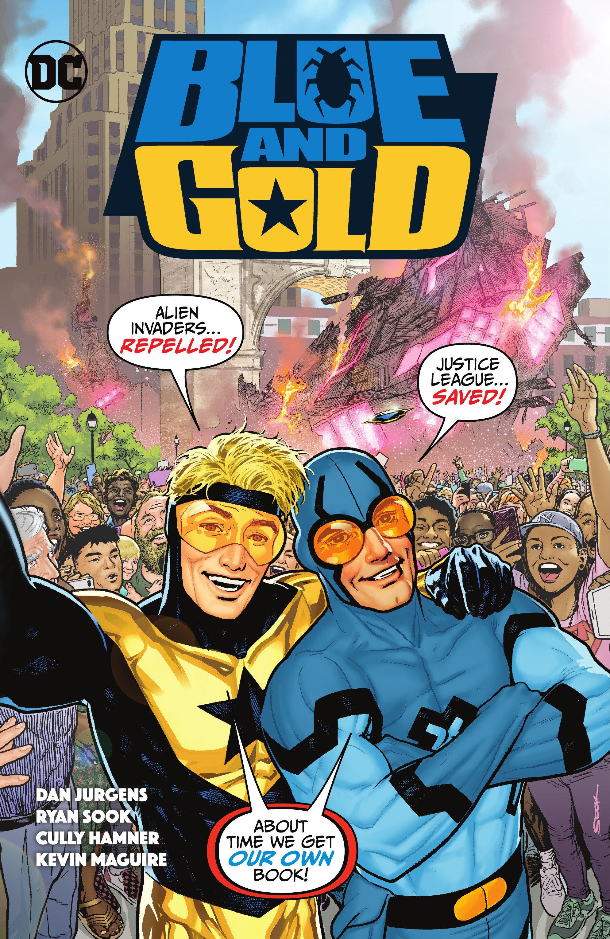 Vorderes Coverbild Blue & Gold