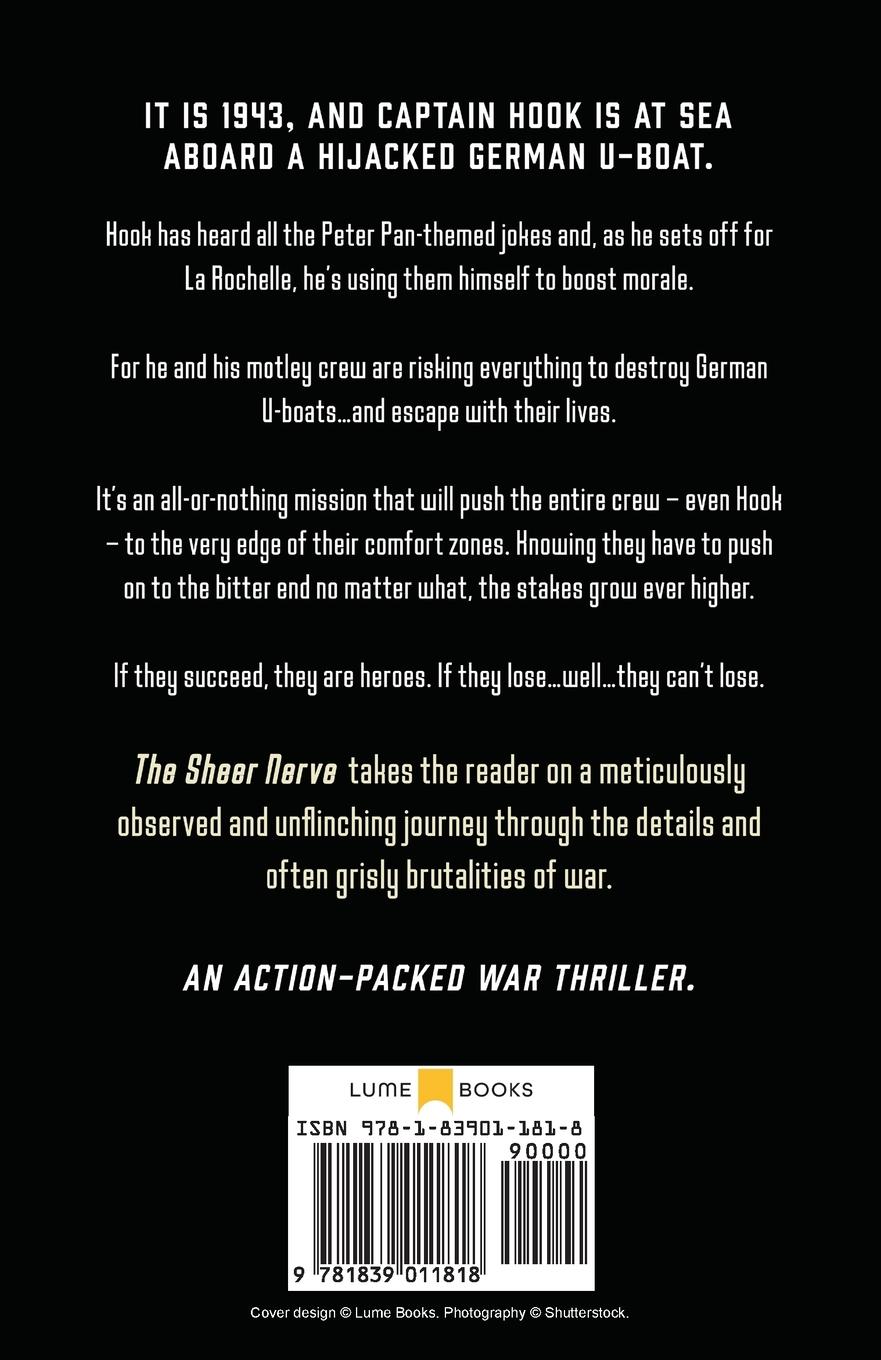 Rückseitencover The Sheer Nerve: An action-packed war thriller