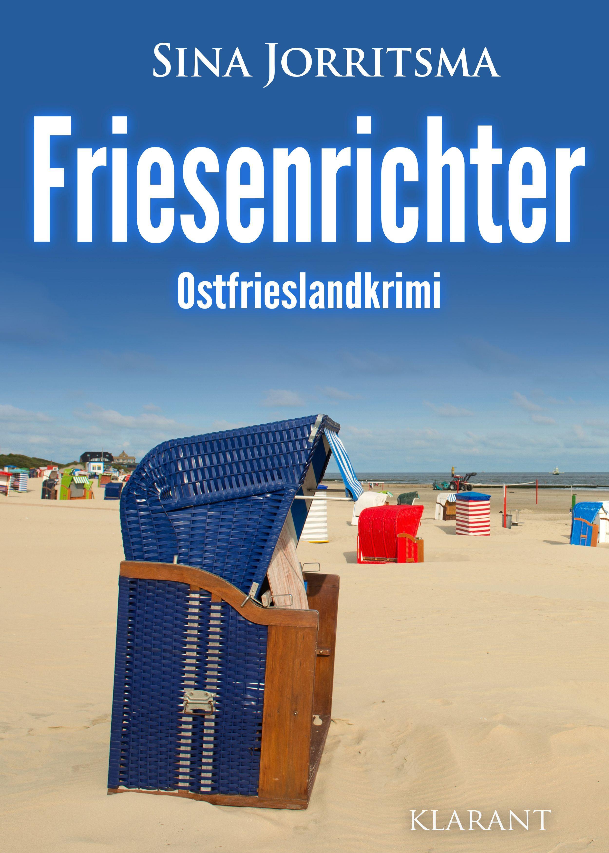 Vorderes Coverbild Friesenrichter. Ostfrieslandkrimi