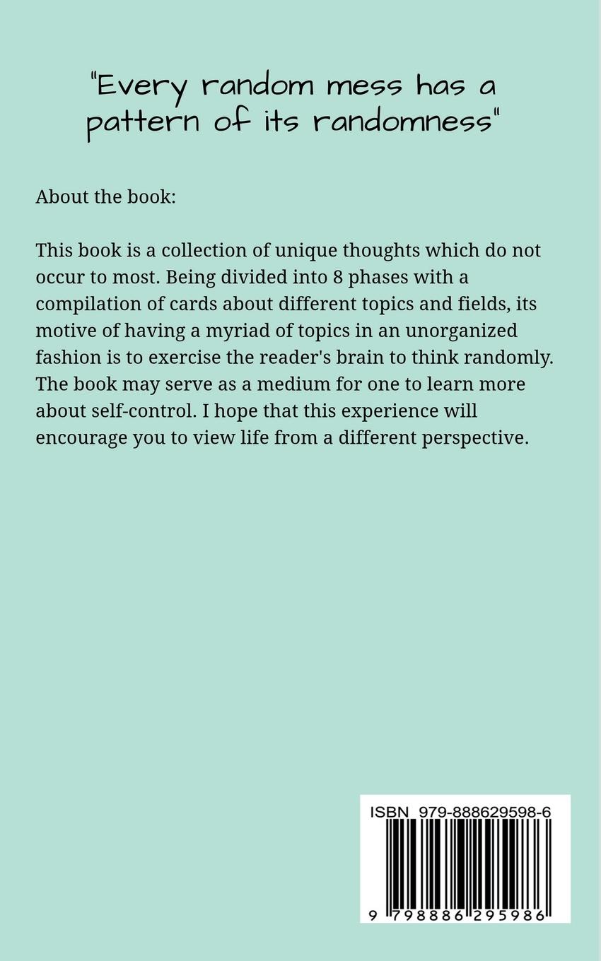 Rückseitencover Thoughts Unthought