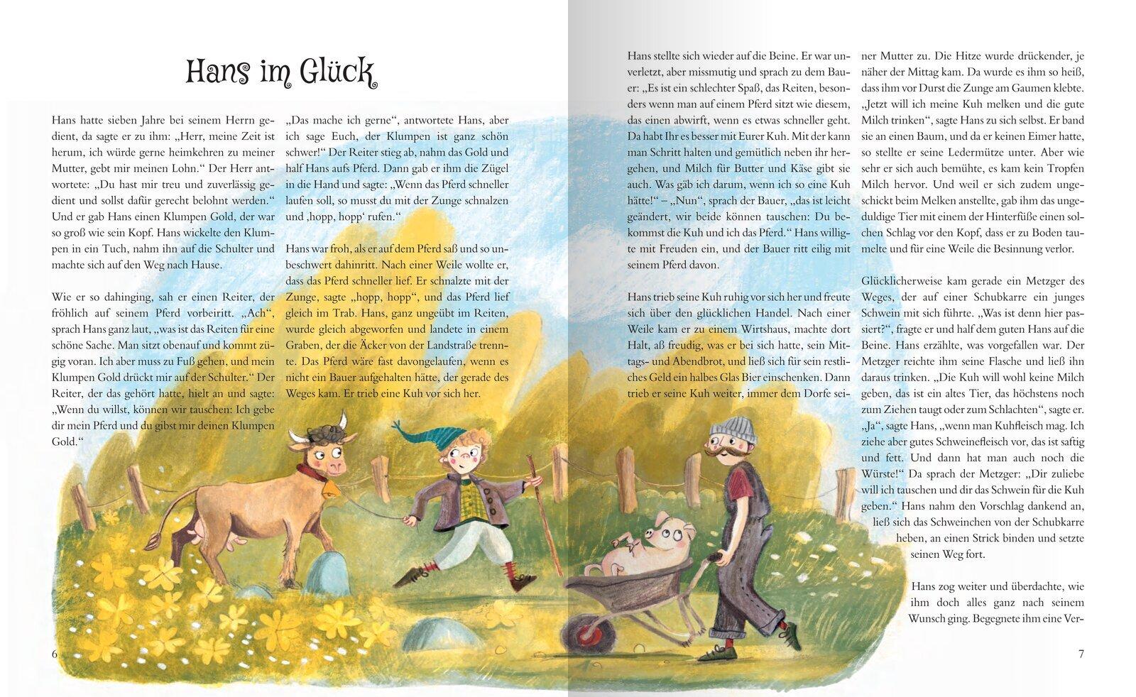 Beispielinhalt (Bild) Es war einmal - Die schönsten Märchen der Brüder Grimm