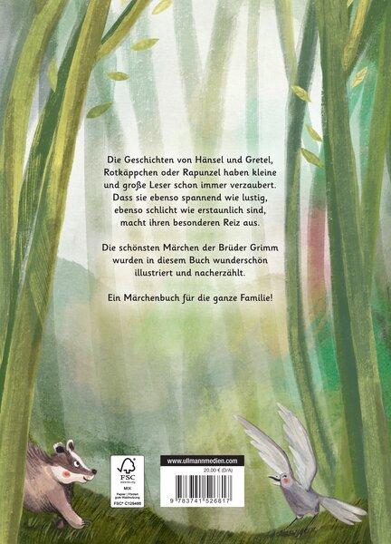 Rückseitencover Es war einmal - Die schönsten Märchen der Brüder Grimm