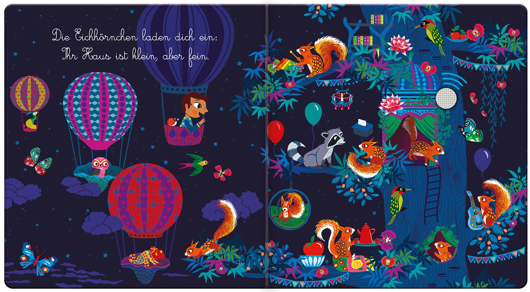 Beispielinhalt (Bild) Gutenachtklänge aus dem Zauberwald