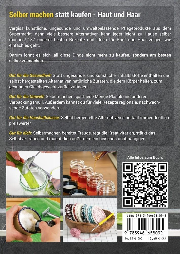 Beispielinhalt (Bild) Selber machen statt kaufen - Haut und Haar - 2. Auflage, aktualisierte, erweiterte Ausgabe