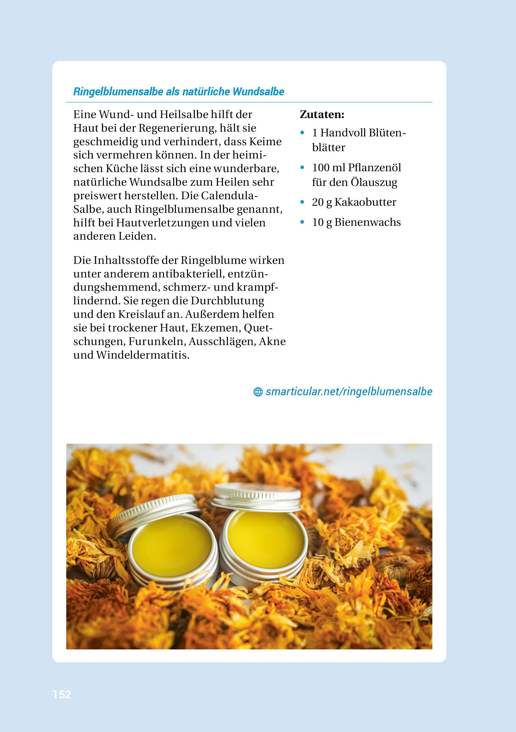 Beispielinhalt (Bild) Selber machen statt kaufen - Haut und Haar - 2. Auflage, aktualisierte, erweiterte Ausgabe