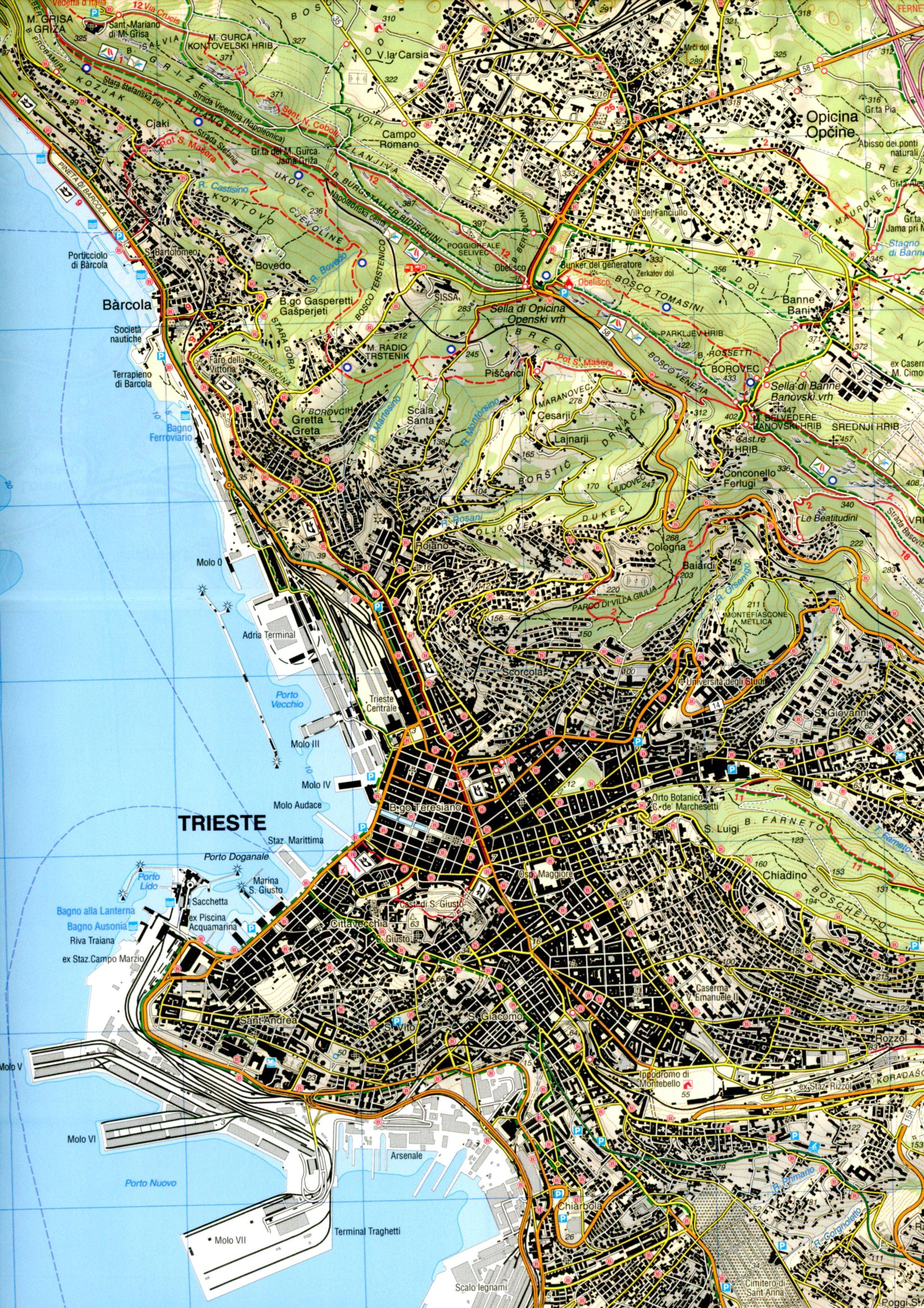 Beispielinhalt (Bild) 47 Carso Triestino e Isontiono