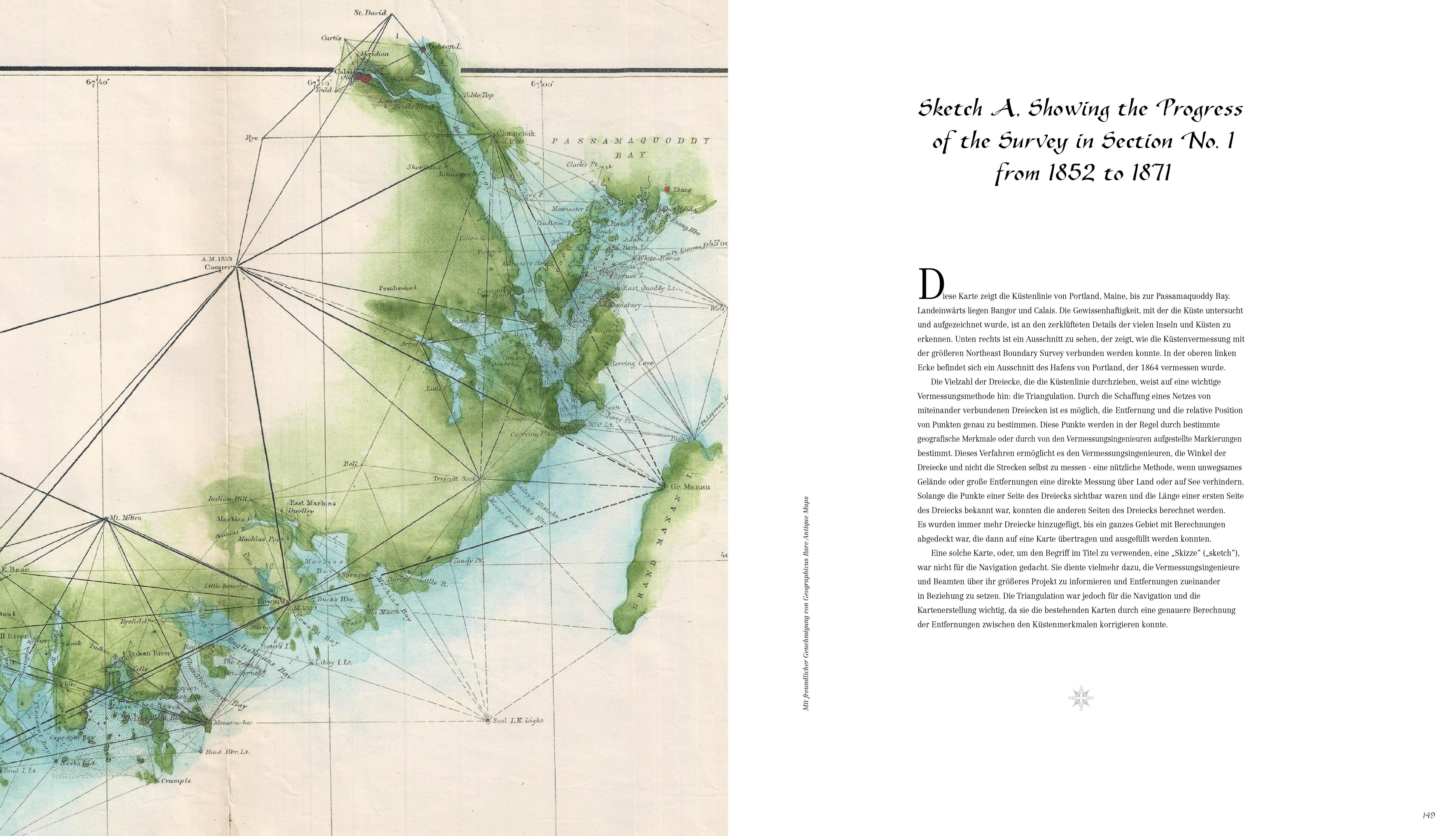 Beispielinhalt (Bild) Historische Seekarten