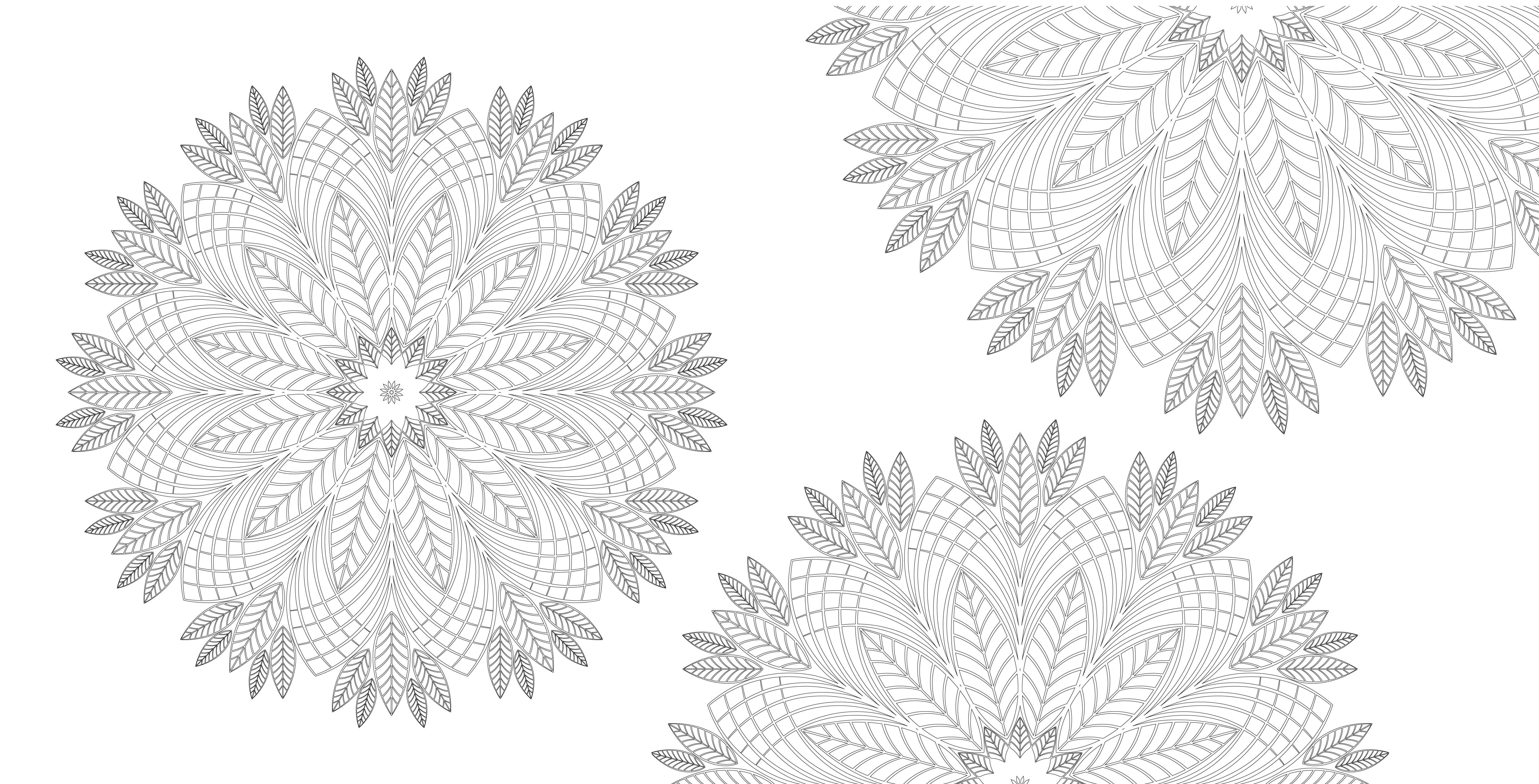 Beispielinhalt (Bild) Orientalische Mandalas