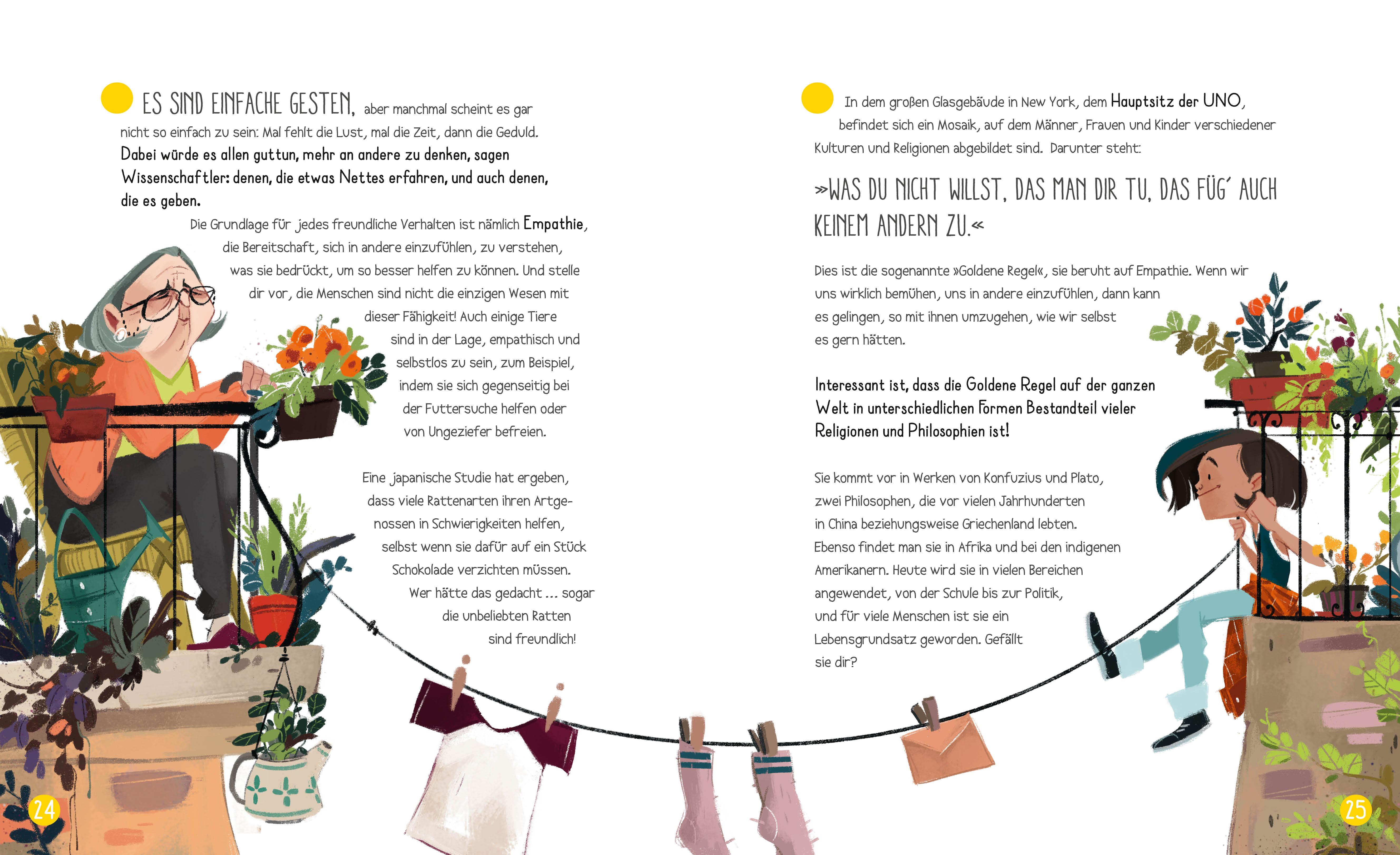 Beispielinhalt (Bild) 10 Ideen für mehr Freundlichkeit auf unserem Planeten