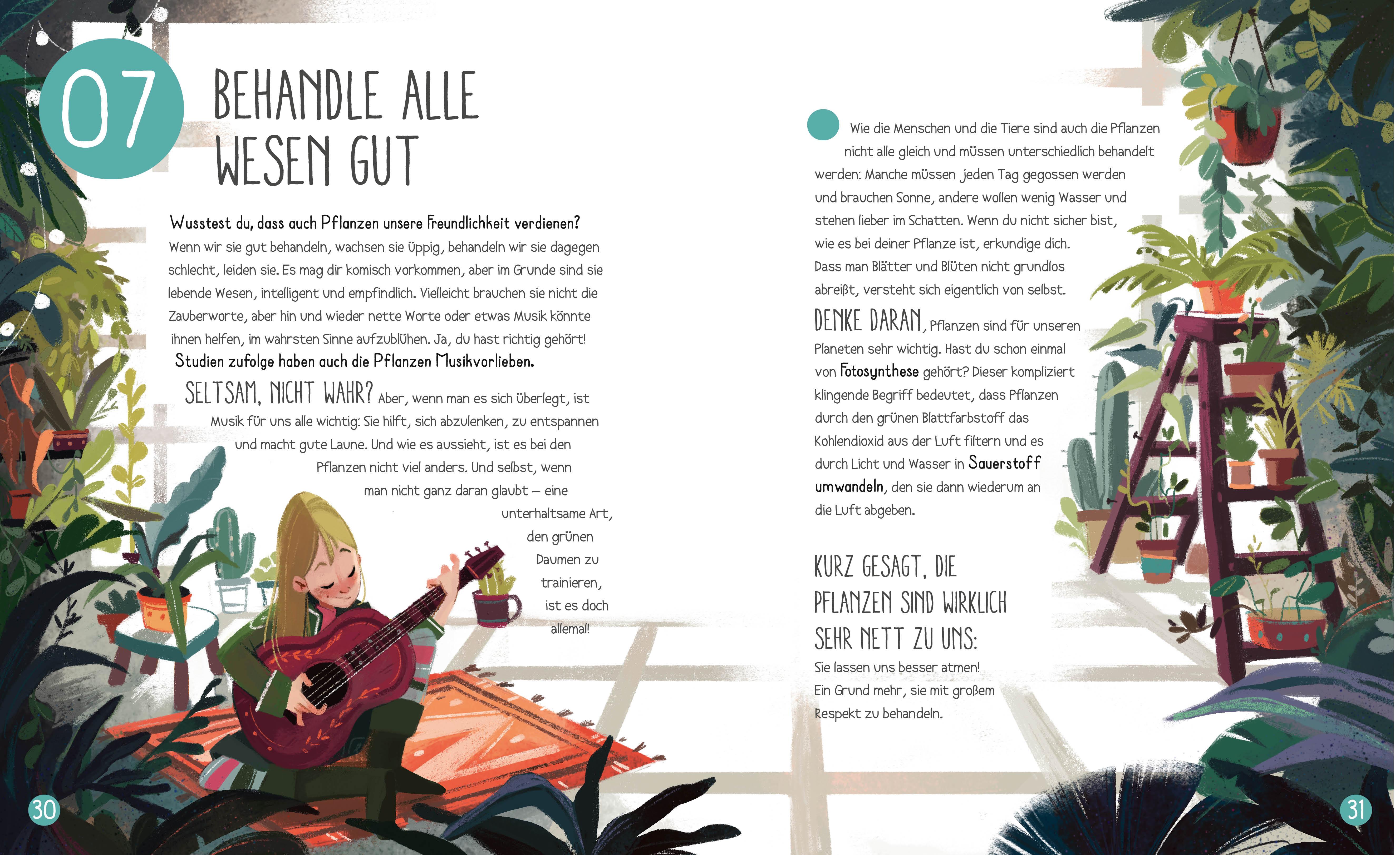 Beispielinhalt (Bild) 10 Ideen für mehr Freundlichkeit auf unserem Planeten