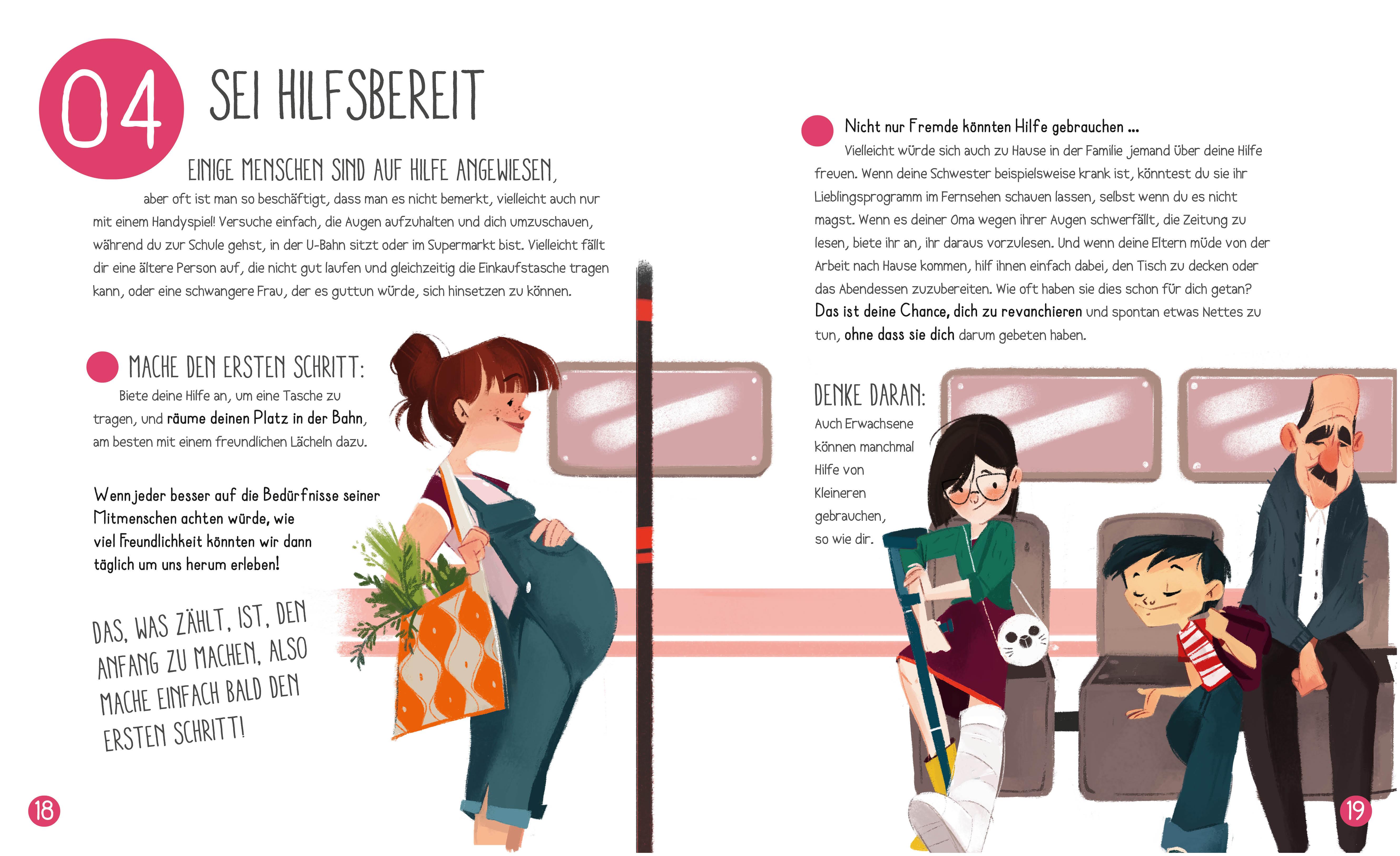 Beispielinhalt (Bild) 10 Ideen für mehr Freundlichkeit auf unserem Planeten