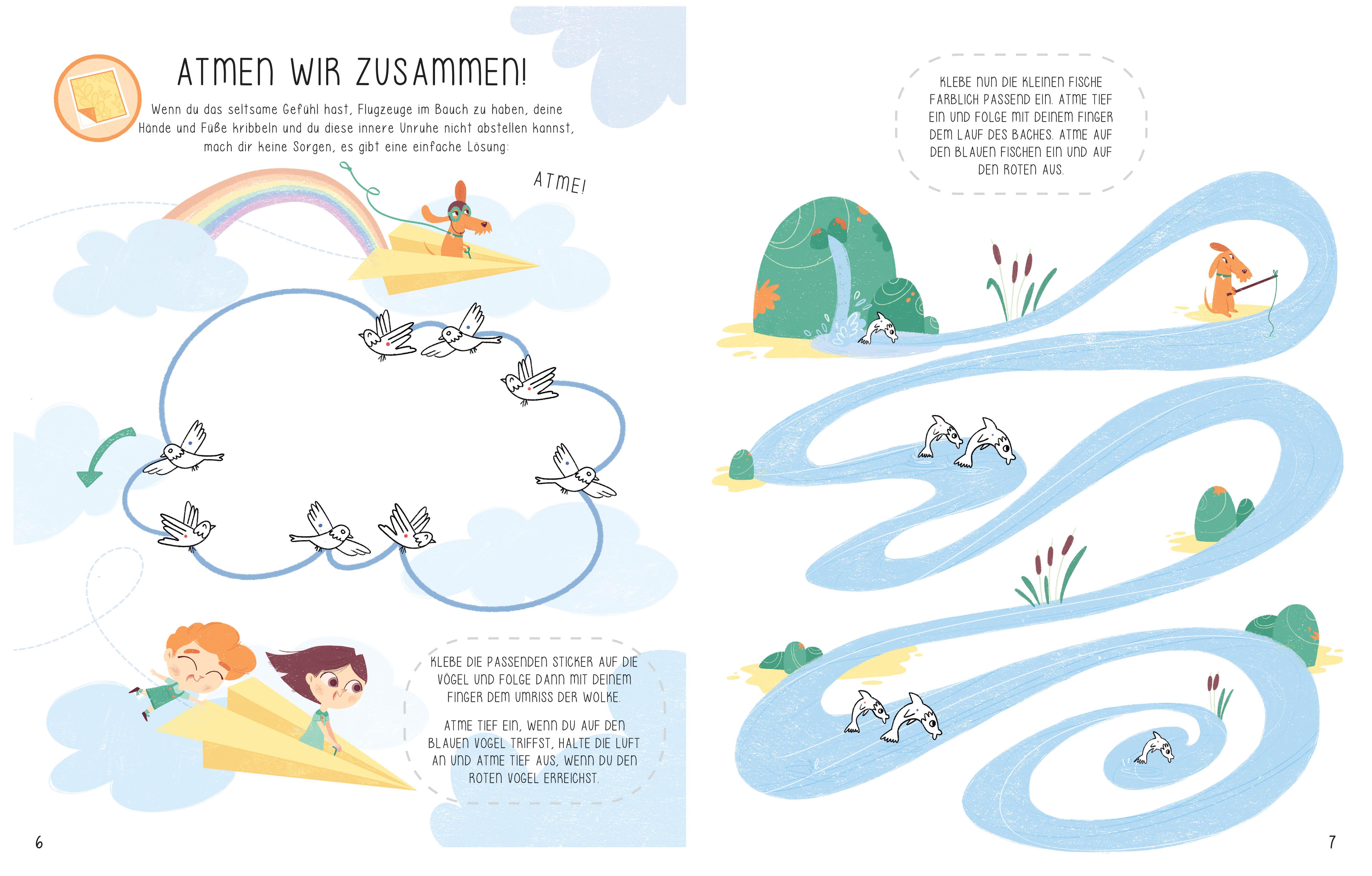 Beispielinhalt (Bild) Achtsamkeit spielend lernen