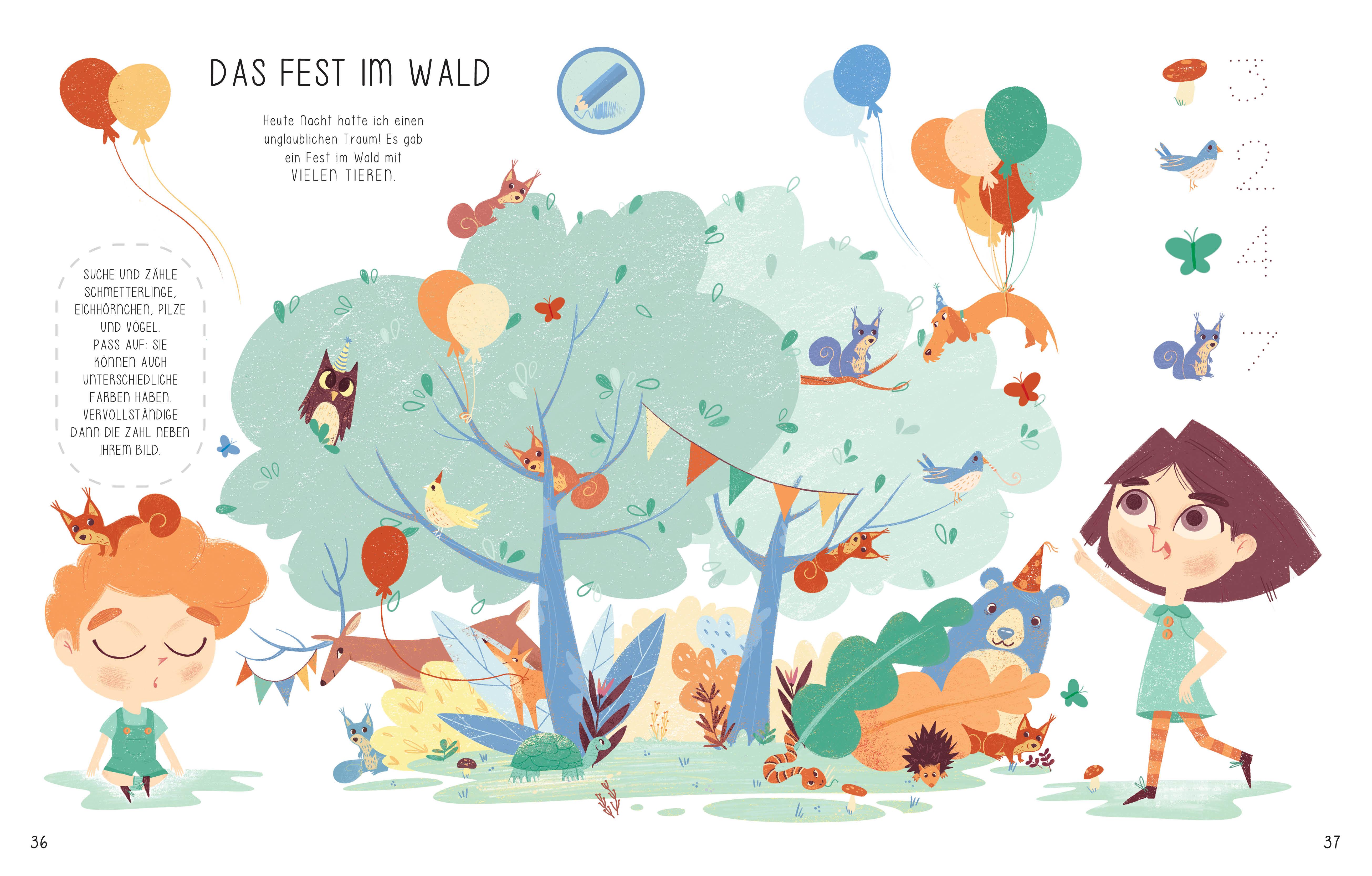 Beispielinhalt (Bild) Achtsamkeit spielend lernen