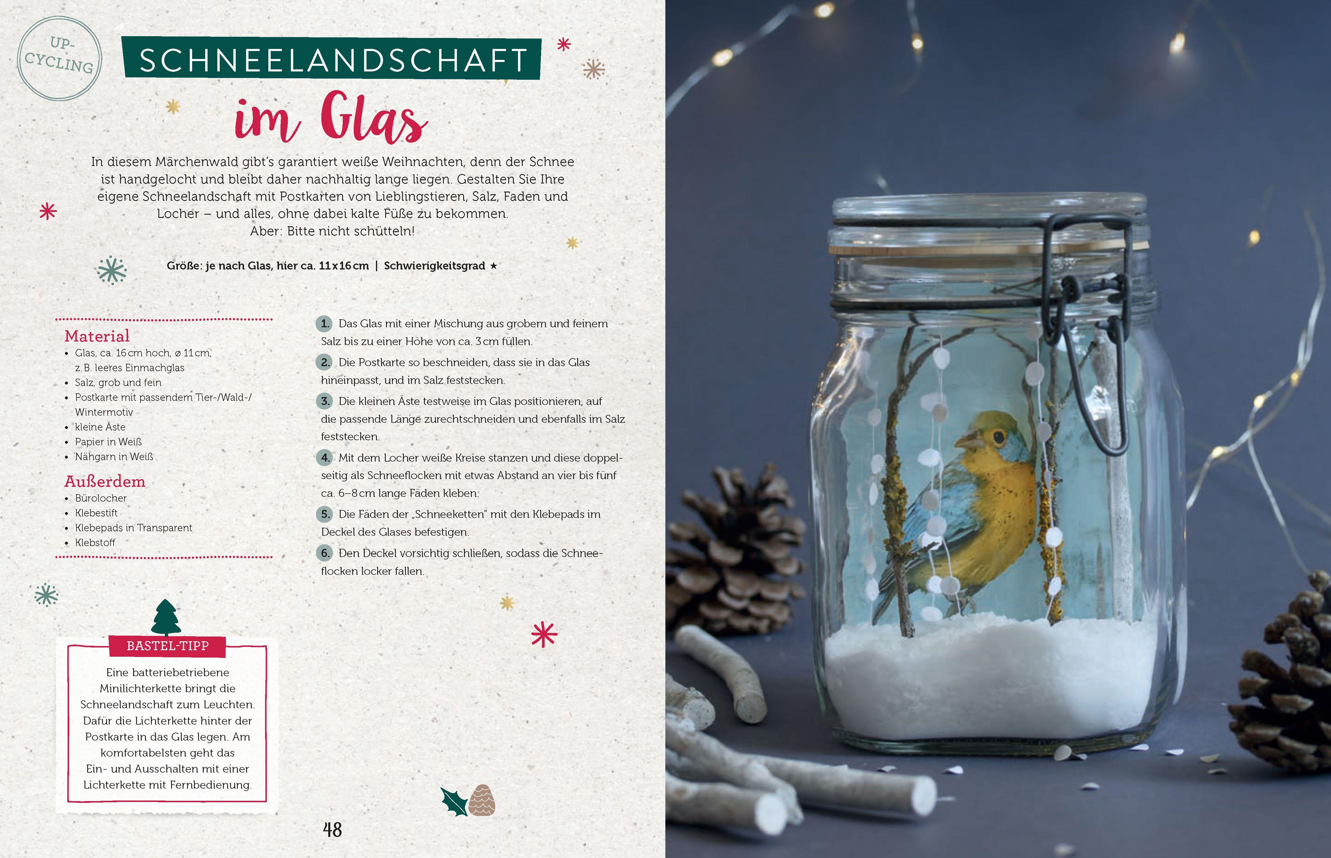 Beispielinhalt (Bild) Weihnachtsbasteln