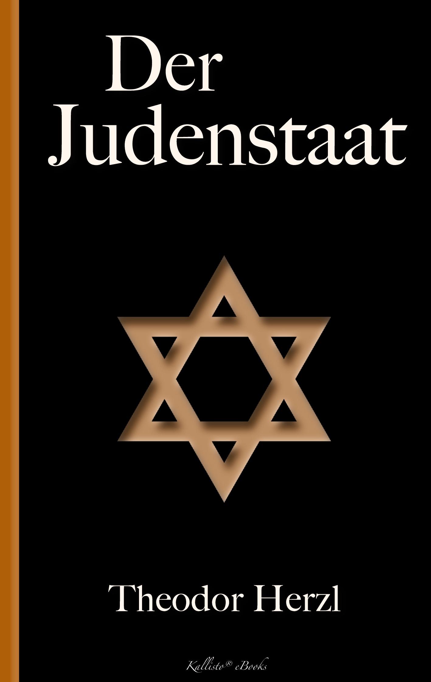 Vorderes Coverbild Der Judenstaat
